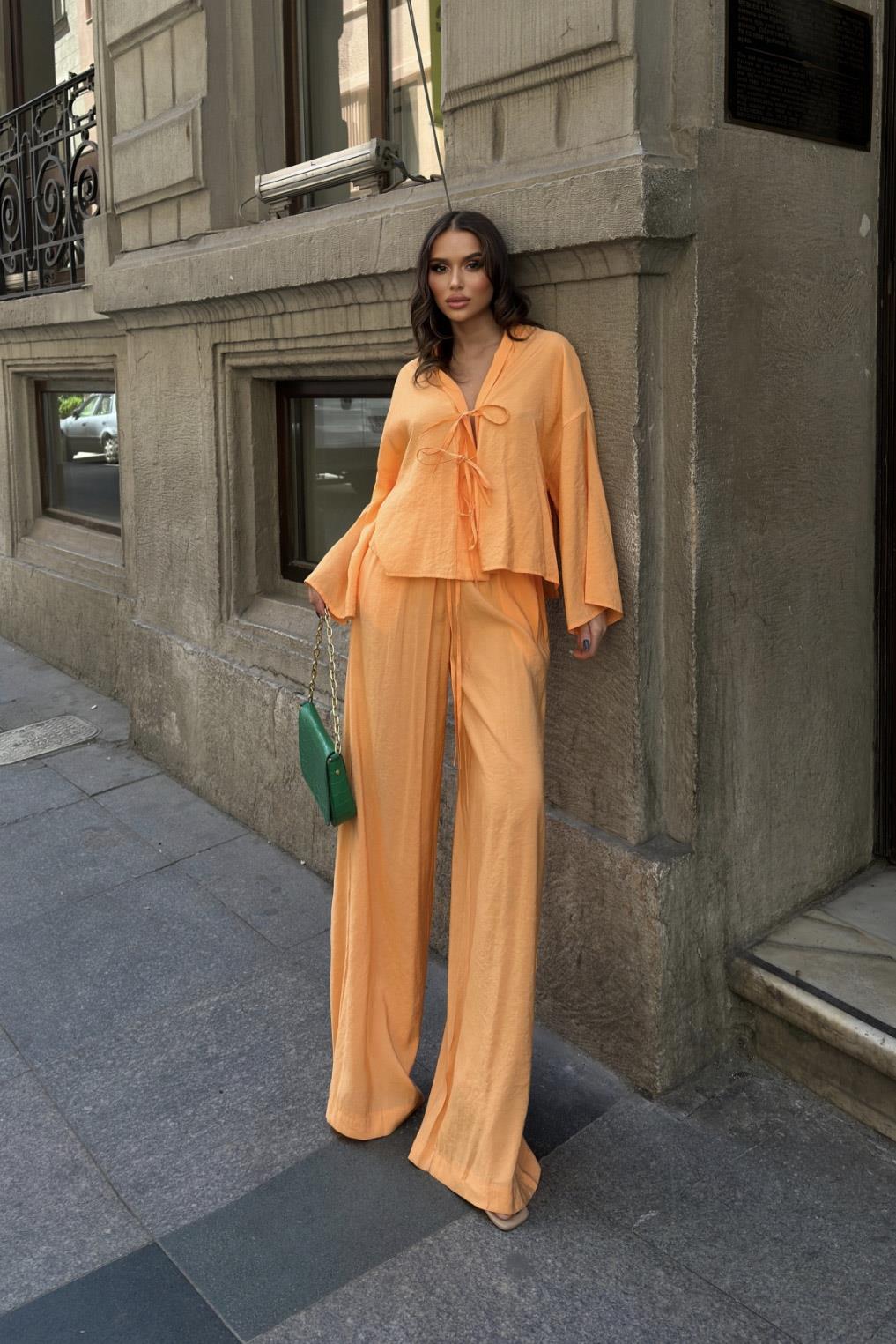 S4Y9852Blanca Plazzo Pantolon Takım 9852