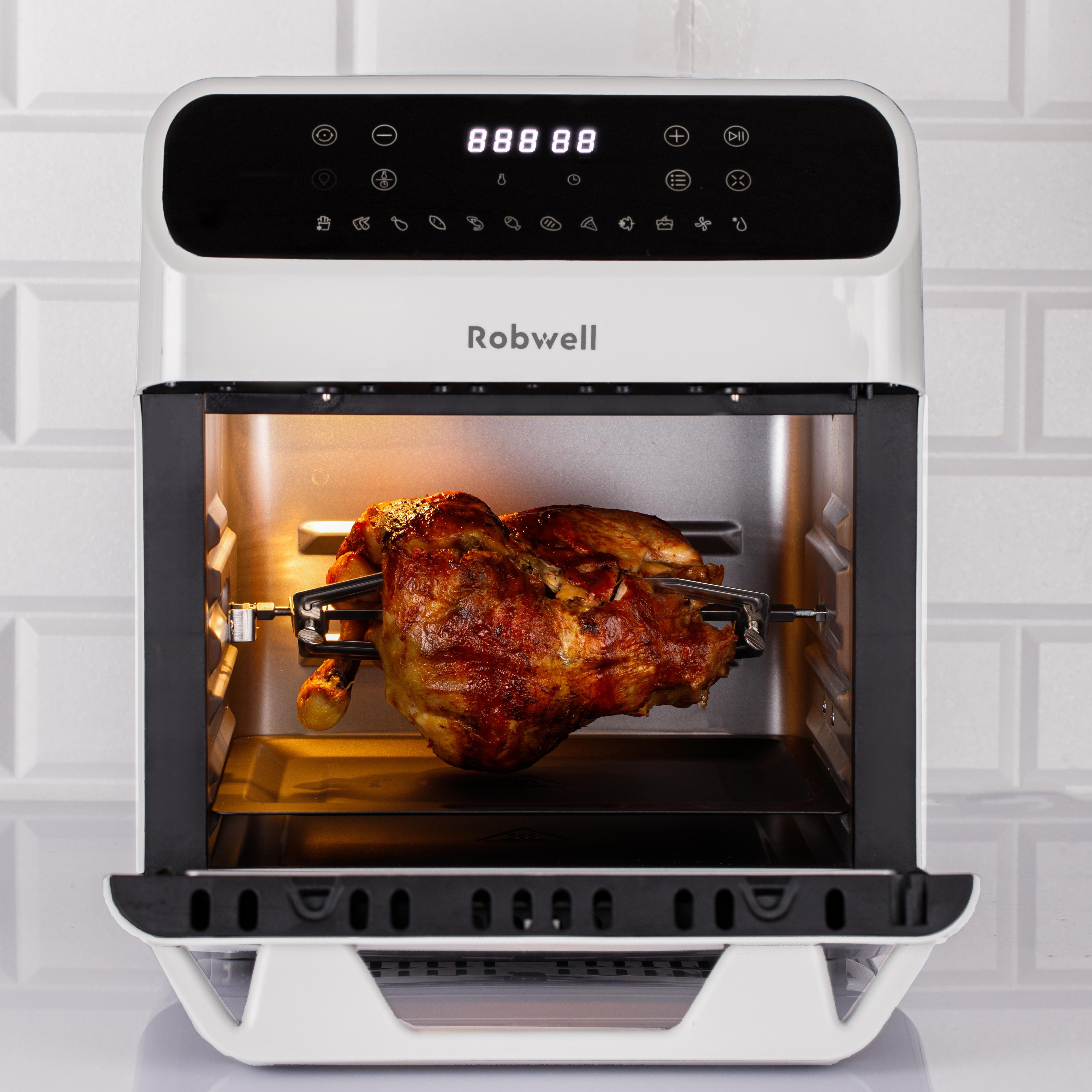 Robwell Robx As29 12lt Air Fryer 12 Ön Programlı Çok Amaçlı Yağsız Hava Fritözü