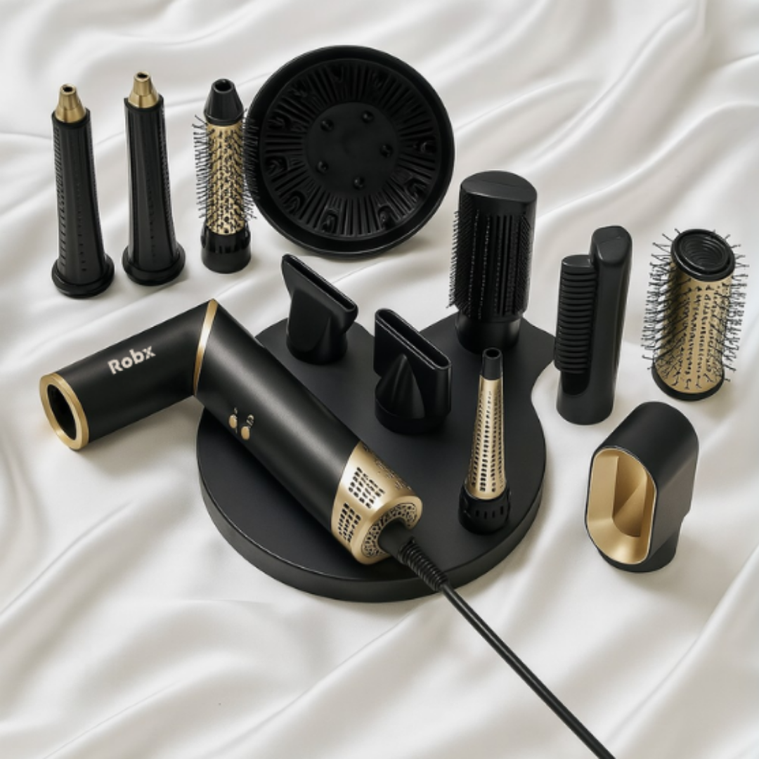 Robx 818 11 In 1 Saç Şekillendirme Ve Kurutma Çok Fonksiyonlu Ultra Set