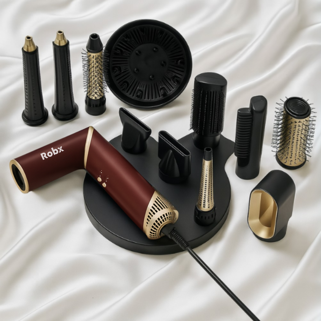 Robx 818 11 In 1 Saç Şekillendirme Ve Kurutma Çok Fonksiyonlu Ultra Set