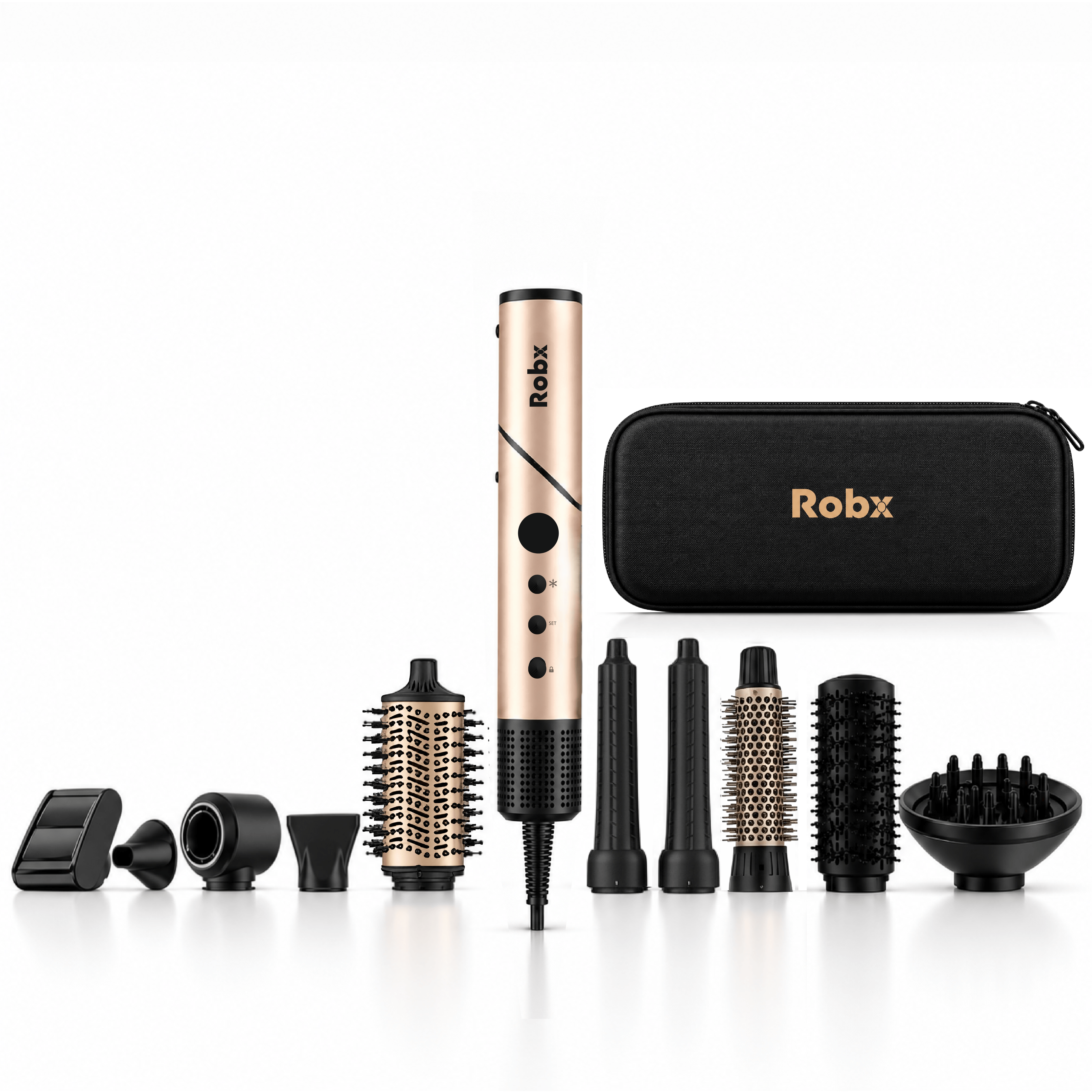Robx Multi-Styler 10 IN 1 Arada İyonik Saç Şekillendirici Set