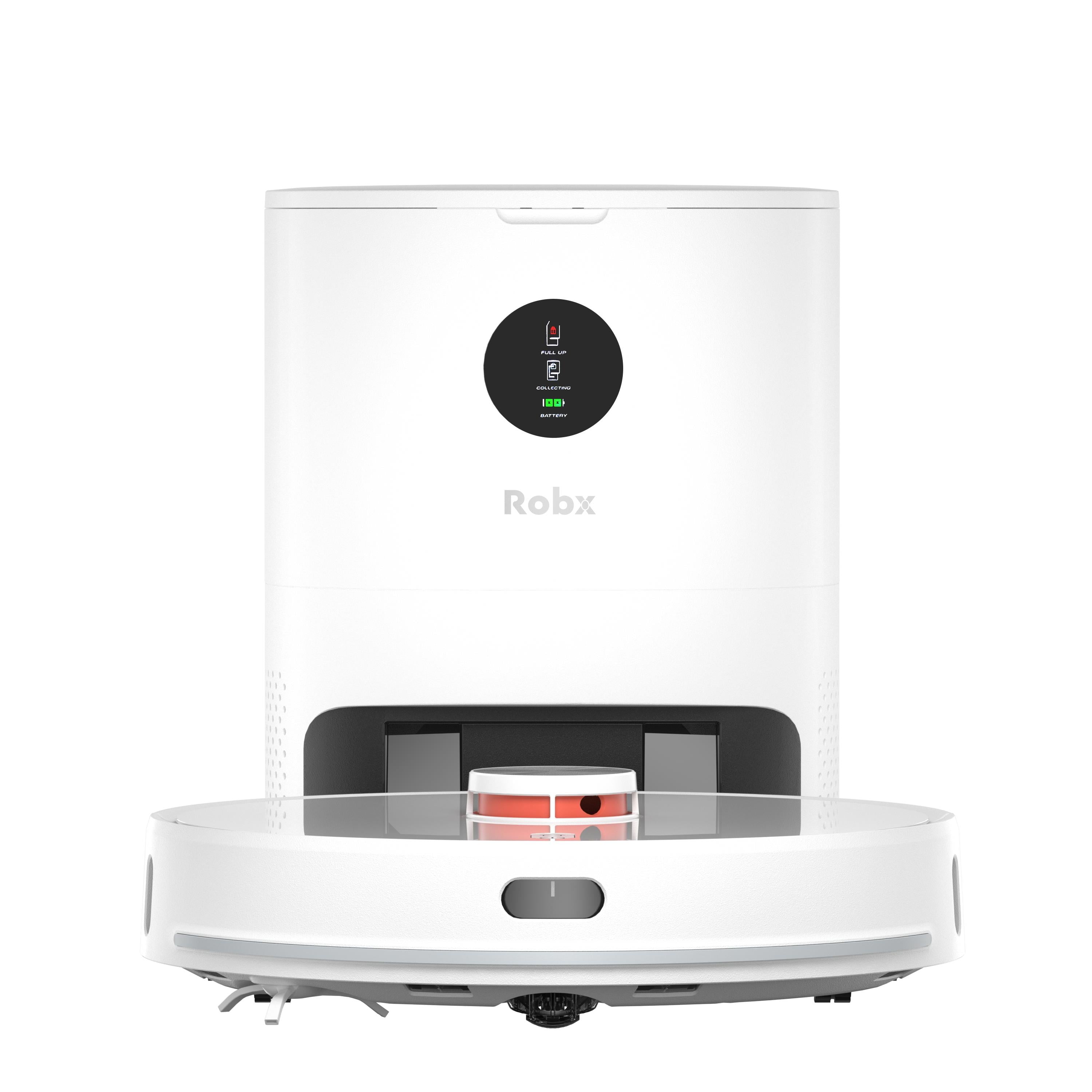 Robx R7 Robot Süpürge Toz Toplamalı Akıllı 