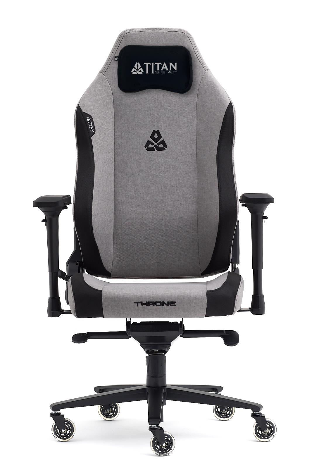 TİTANSEATTitanseat Throne Gray Kumaş Oyuncu Koltuğu