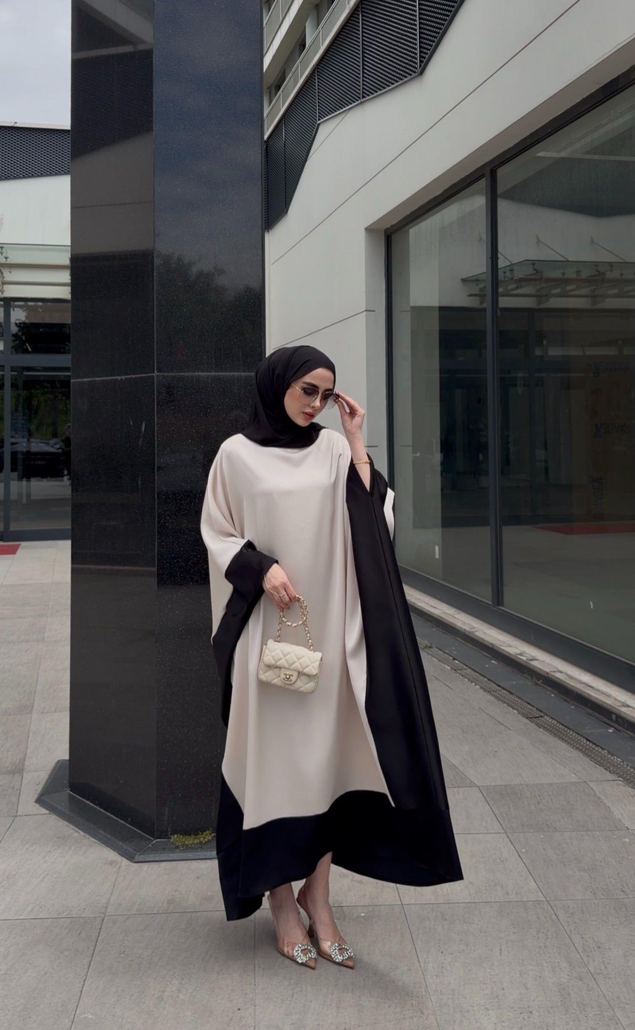 Muadil kaftan elbise