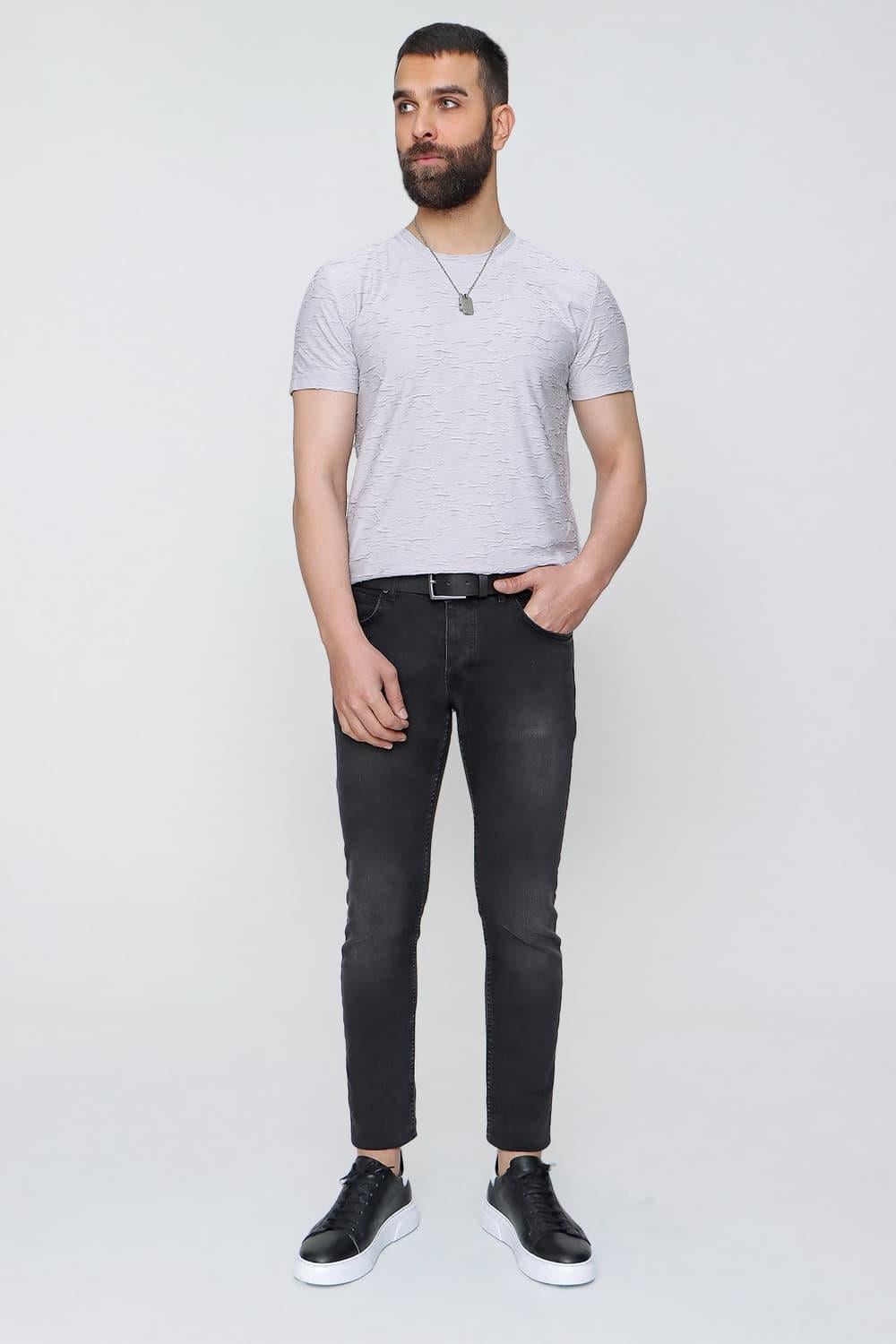 086 Siyah Jean Pantolon