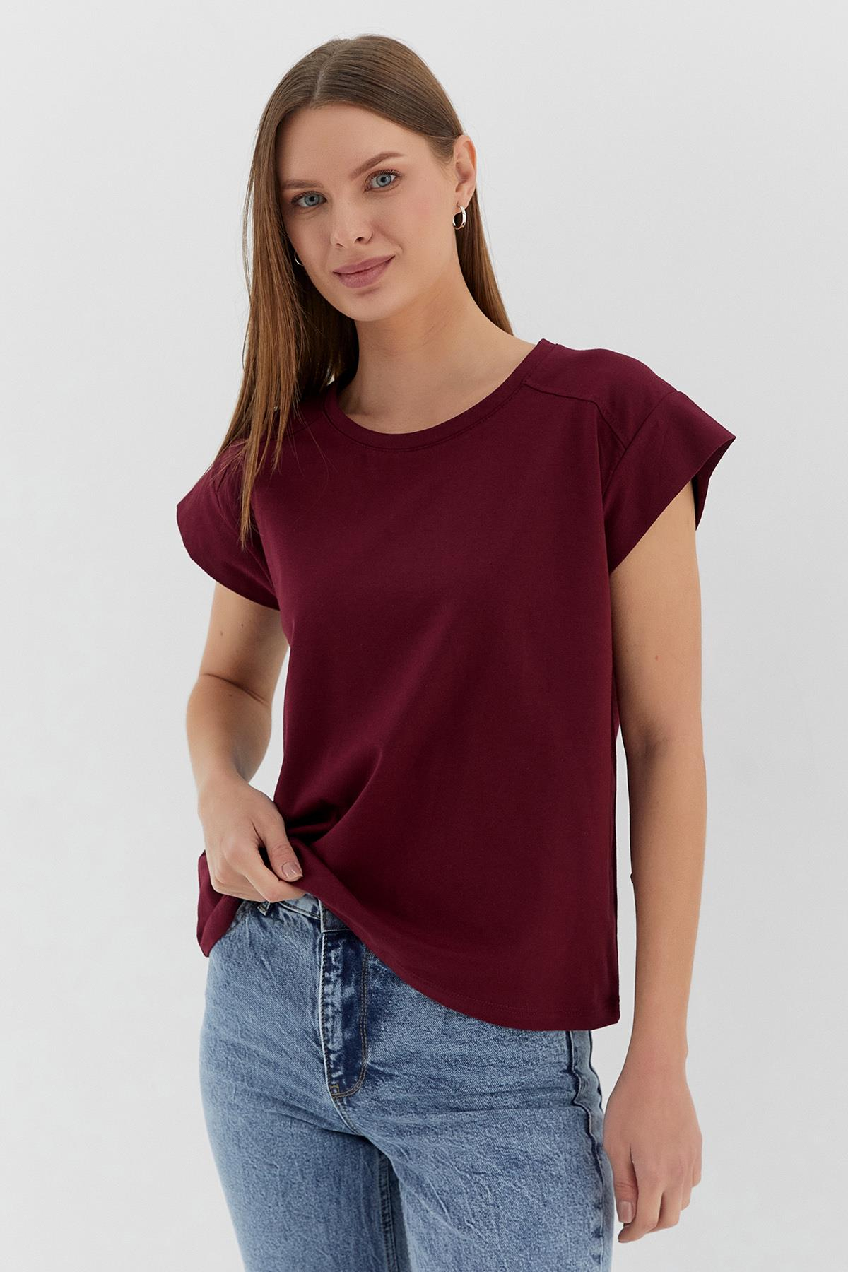 Basic Tshirt BORDO