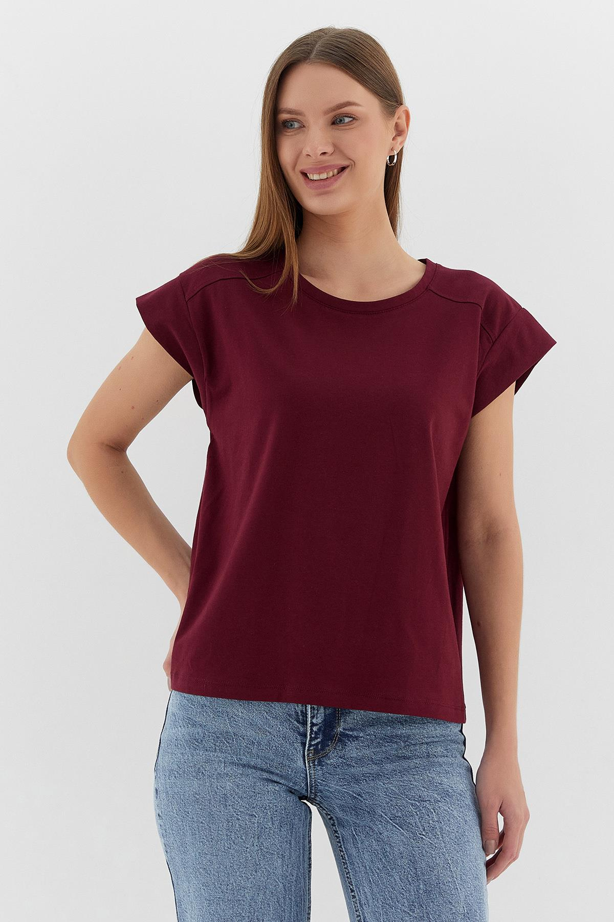 Basic Tshirt BORDO
