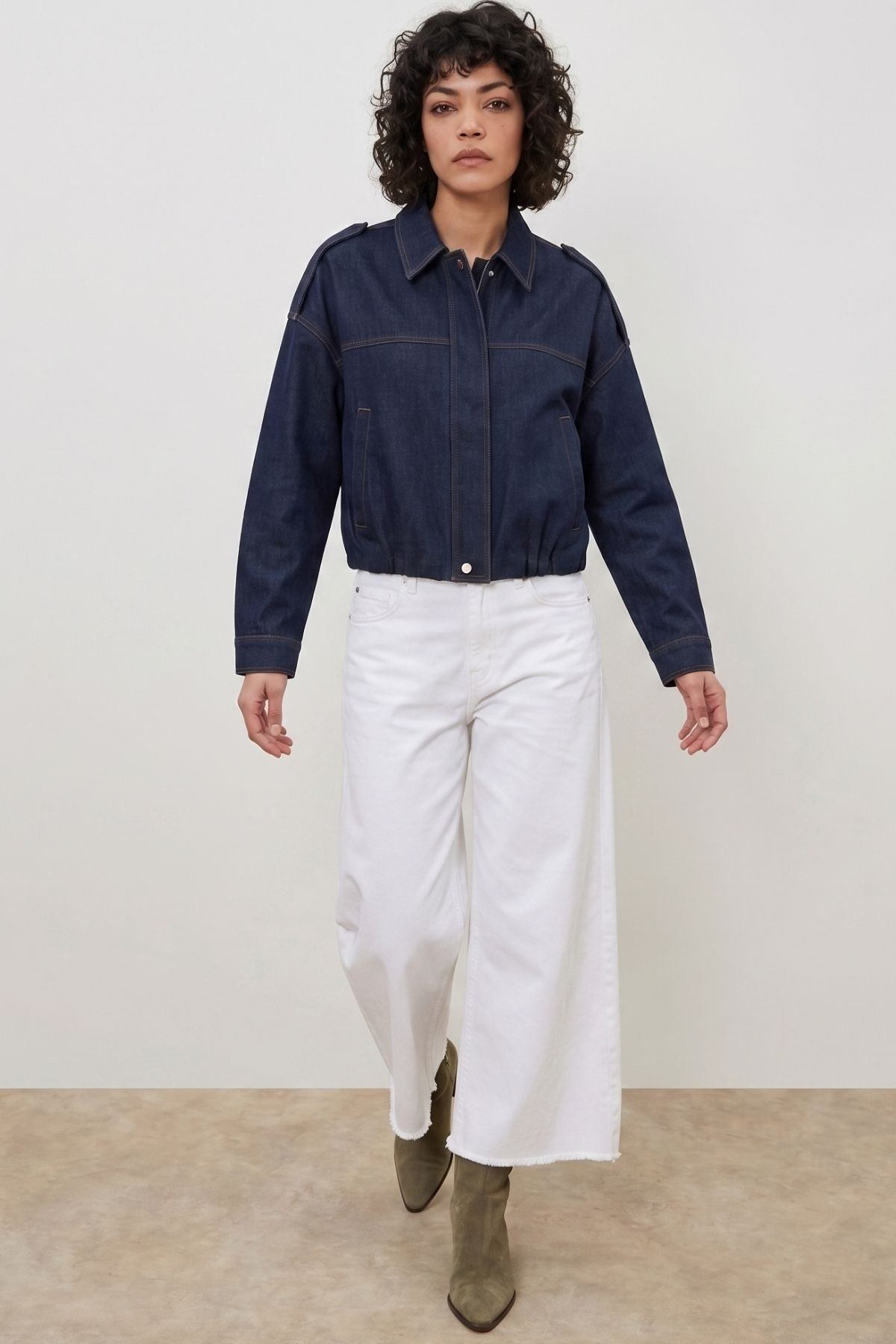 Denim Bomber Ceket LACI