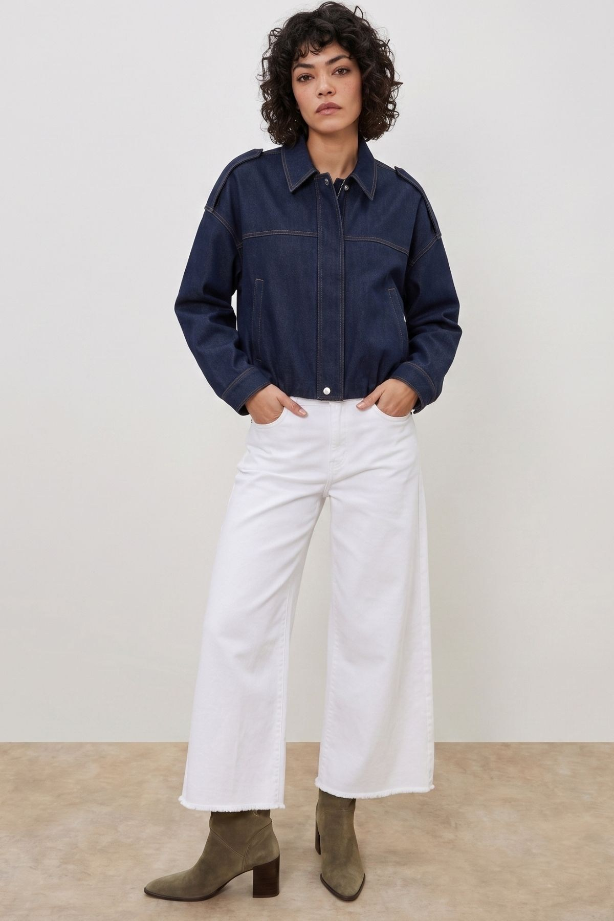 Denim Bomber Ceket LACI