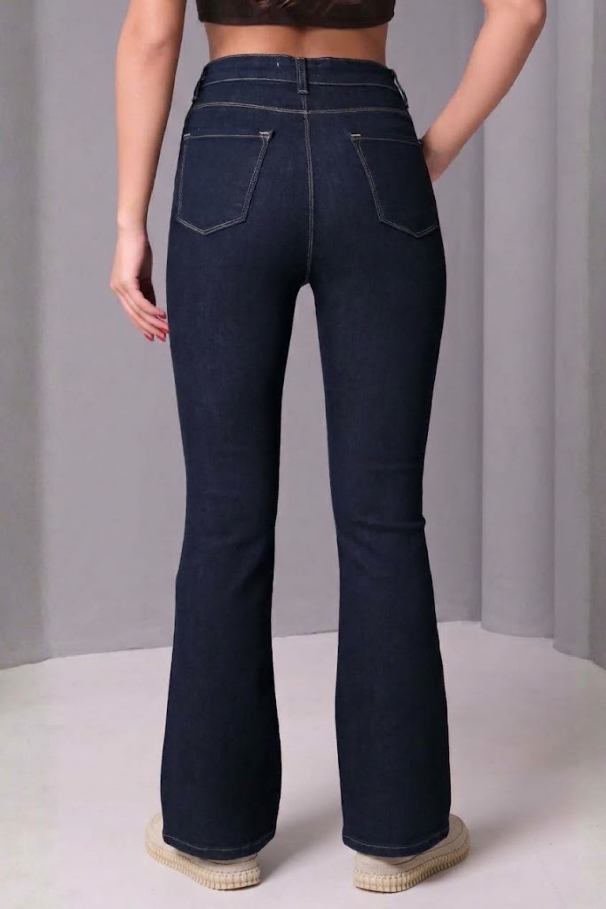 Yüksek Bel Flare Jean LACI