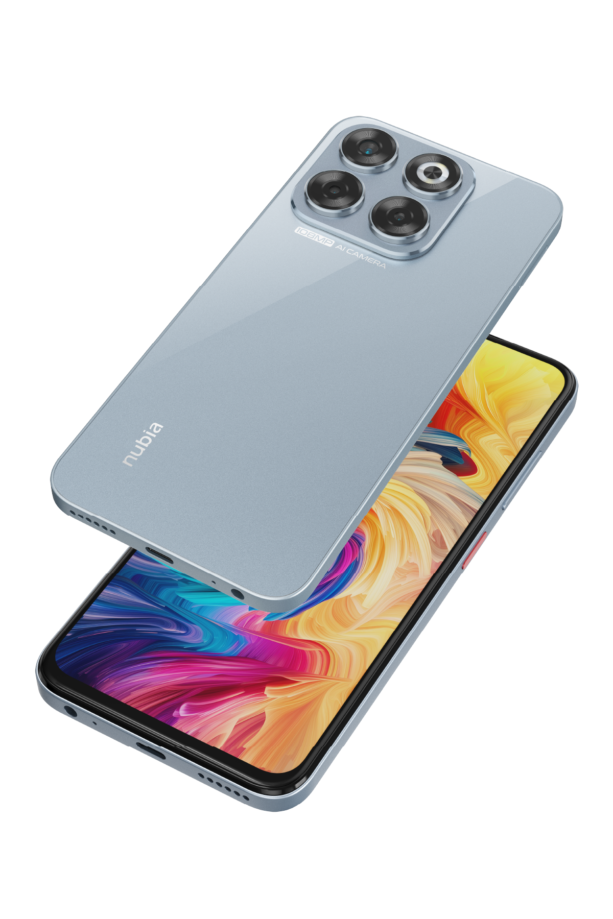 nubia V70 8 GB RAM 256 GB Gri Akıllı Cep Telefonu