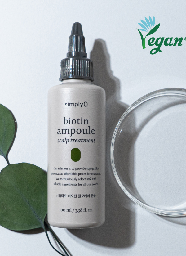 SimplyO Biotin Ampoule for Hair Loss 100ml | Saç Dökülmesine Karşı Güçlü ve Doğal Çözüm