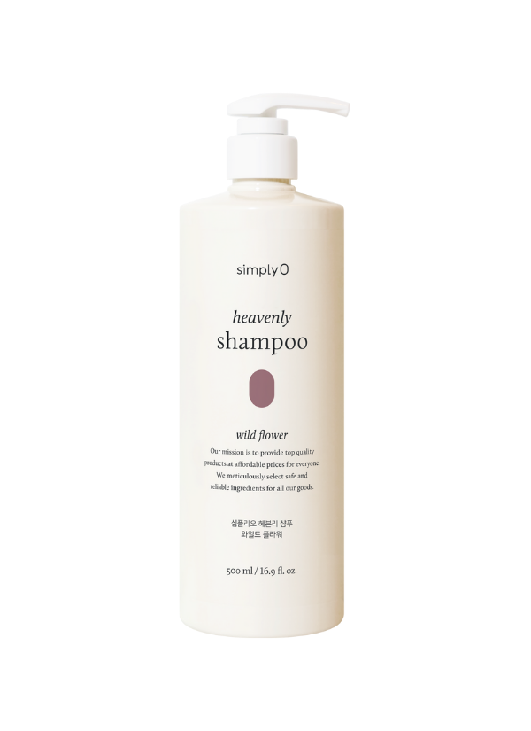 SimplyO Heavenly Shampoo Wild Flower | Doğal İçerikli ve Nemlendirici Kore Şampuanı