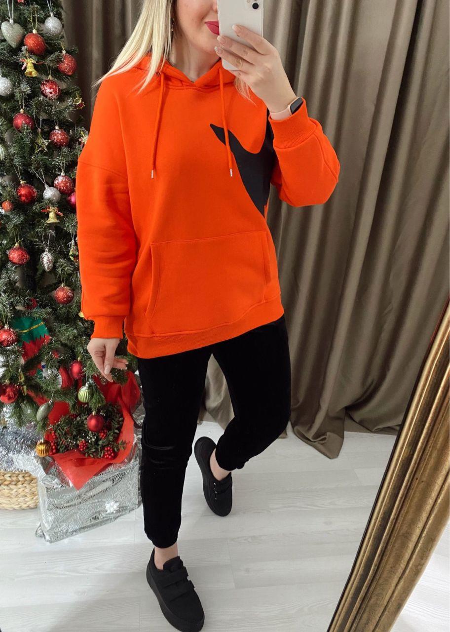 BEYMEN TURUNCU KUŞ DETAY SWEAT