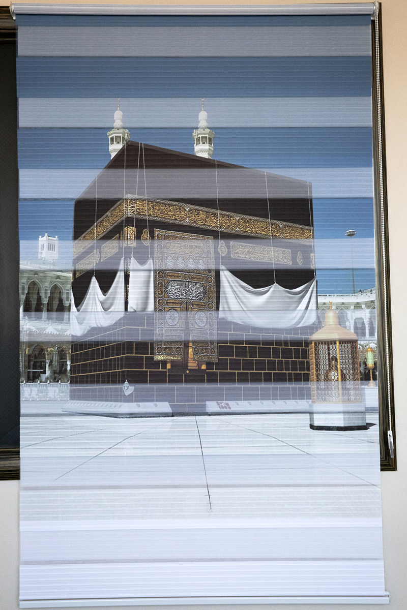 CAMİ PENCERE PERDESİ ZEBRA KABE 125 X 230 CM