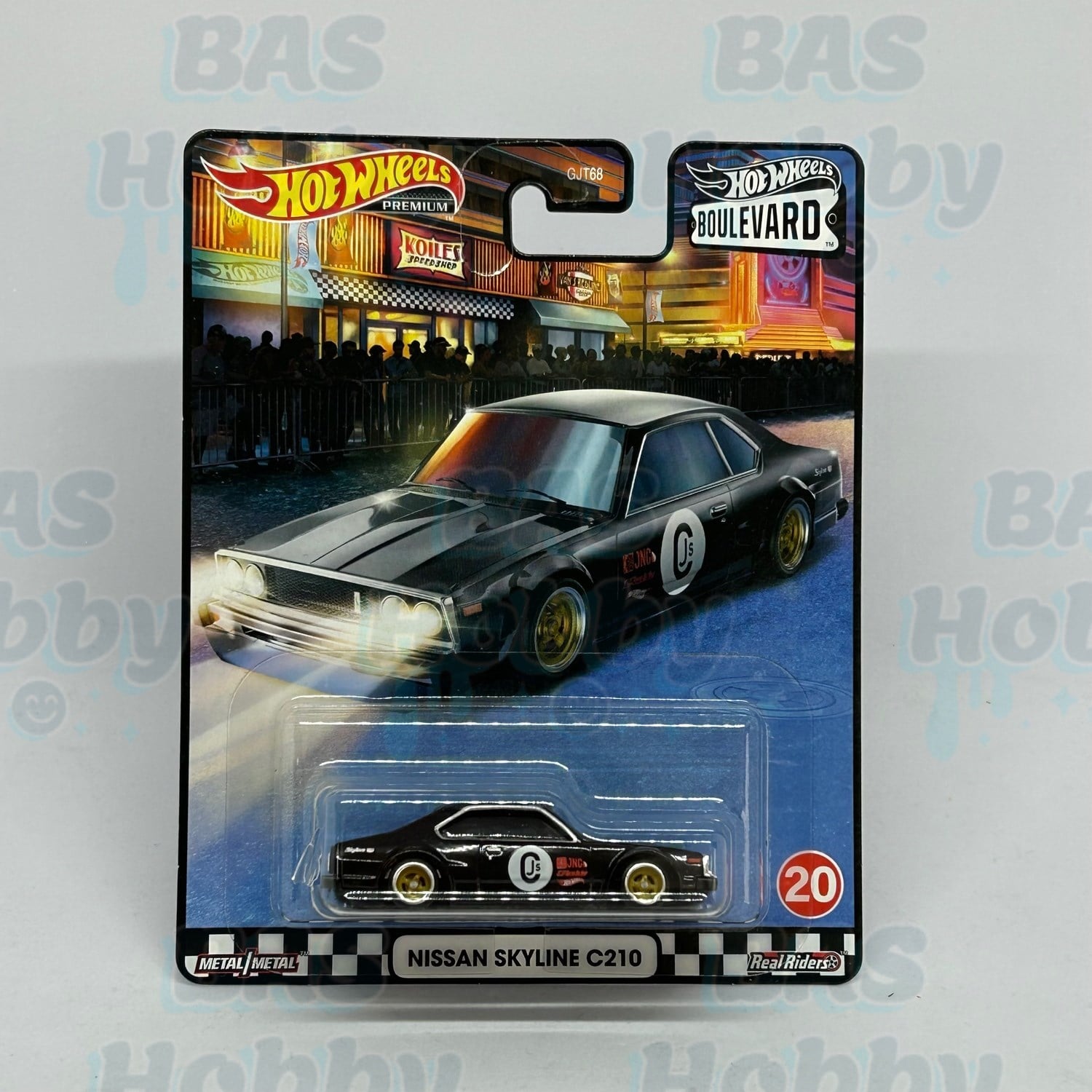(HATALI) Hot Wheels Premium Boulevard No:20 - Nissan Skyline C210