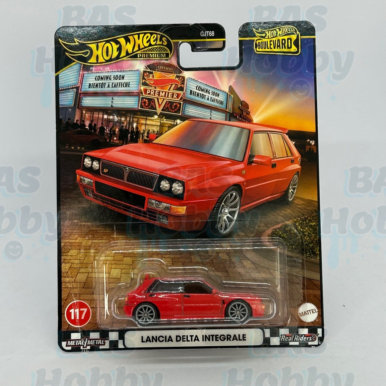 (HATALI) Hot Wheels Premium Boulevard No:117 - Lancia Delta Integrale 