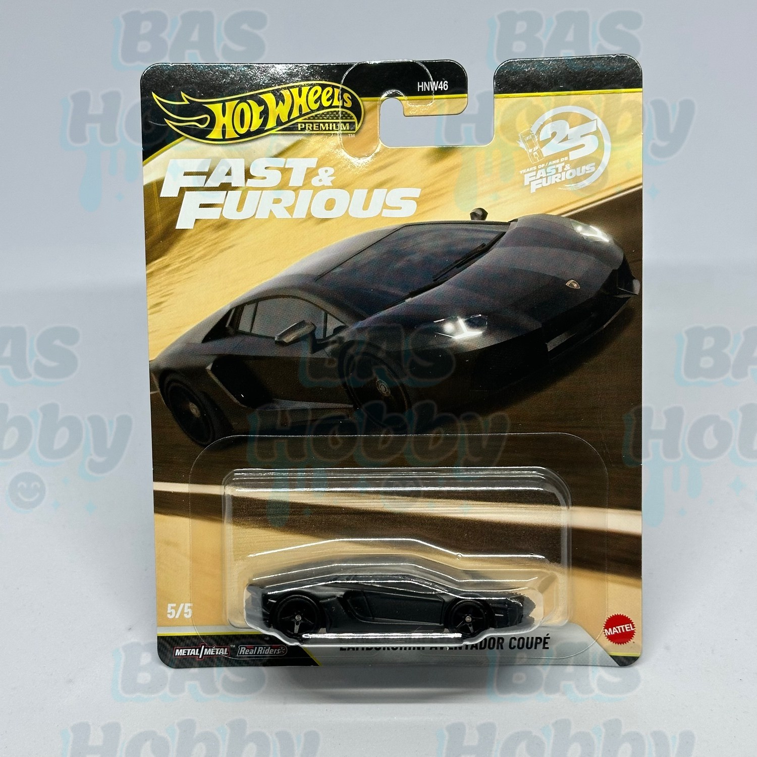 (HATALI) Hot Wheels Premium Fast&Furious 2026 Mix 2 - Lamborghini Avendator 