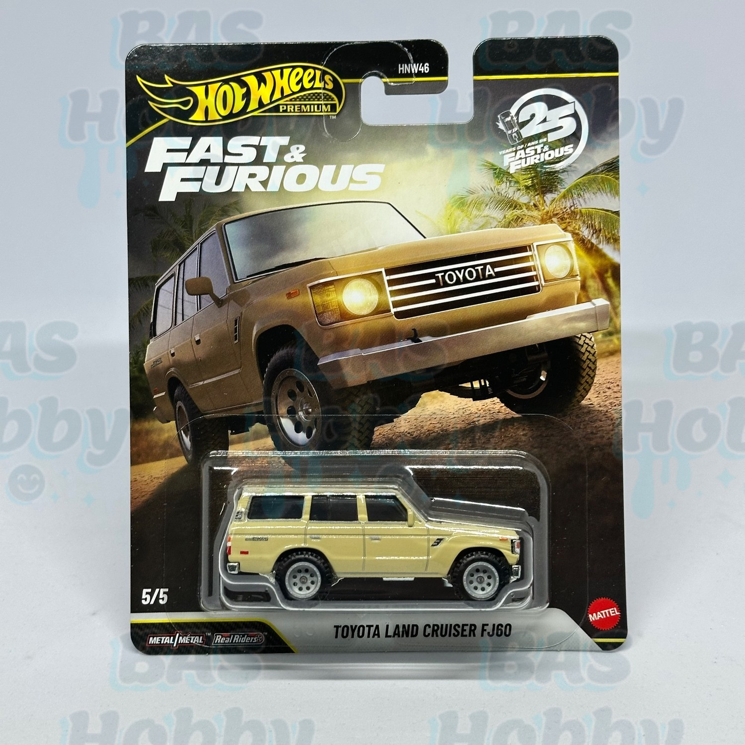 (HATALI) Hot Wheels Premium Fast&Furious 2026 Mix 3 - Toyota Land Cruiser FJ60