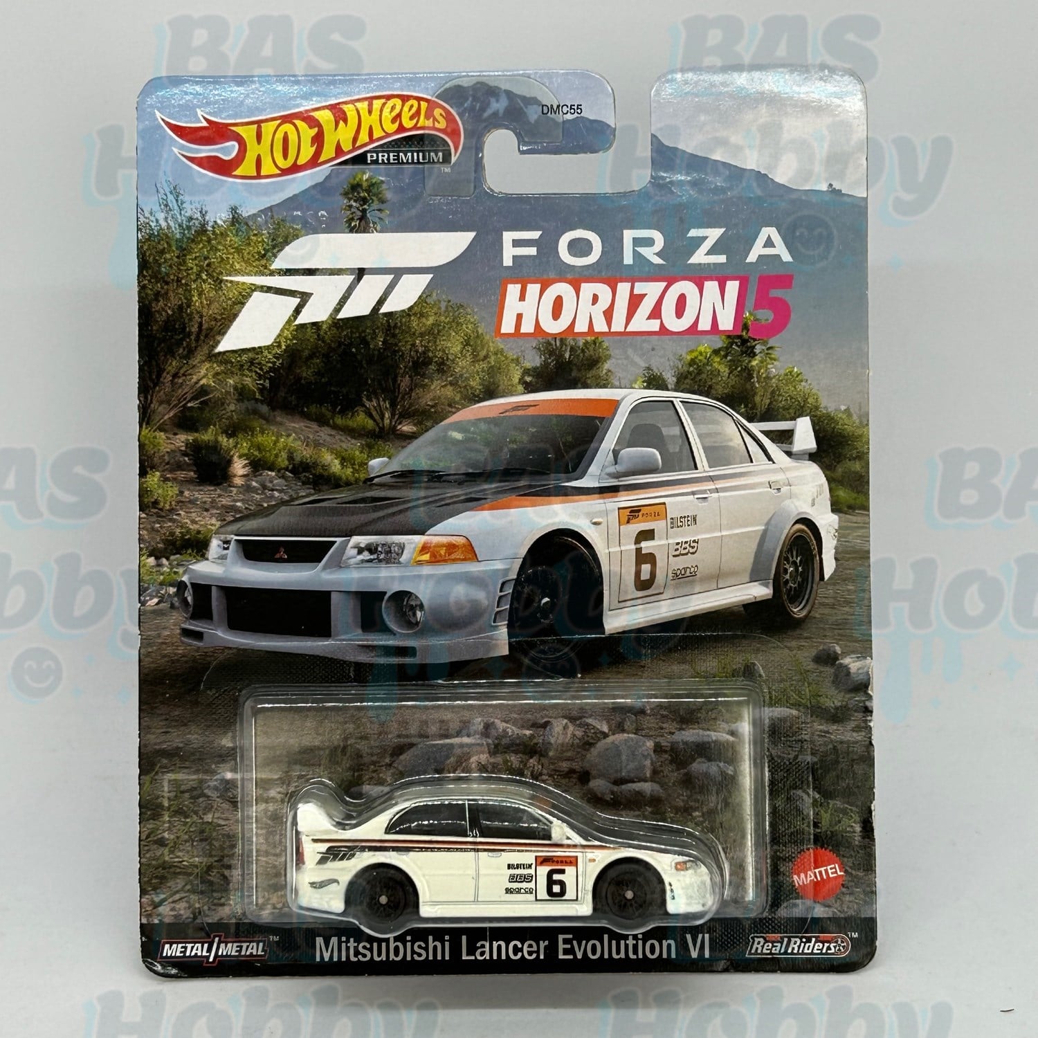 (HATALI) Hot Wheels Premium Pop Culture - Mitsubishi Lancer Evolution VI