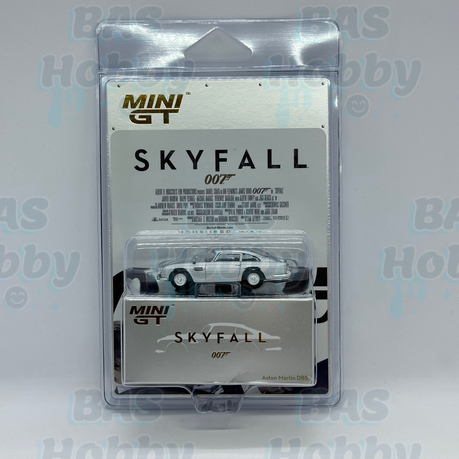 (HATALI) Mini GT 1/64 Aston Martin DB5 “Skyfall” / English - Blister Paket MGT00913-007E