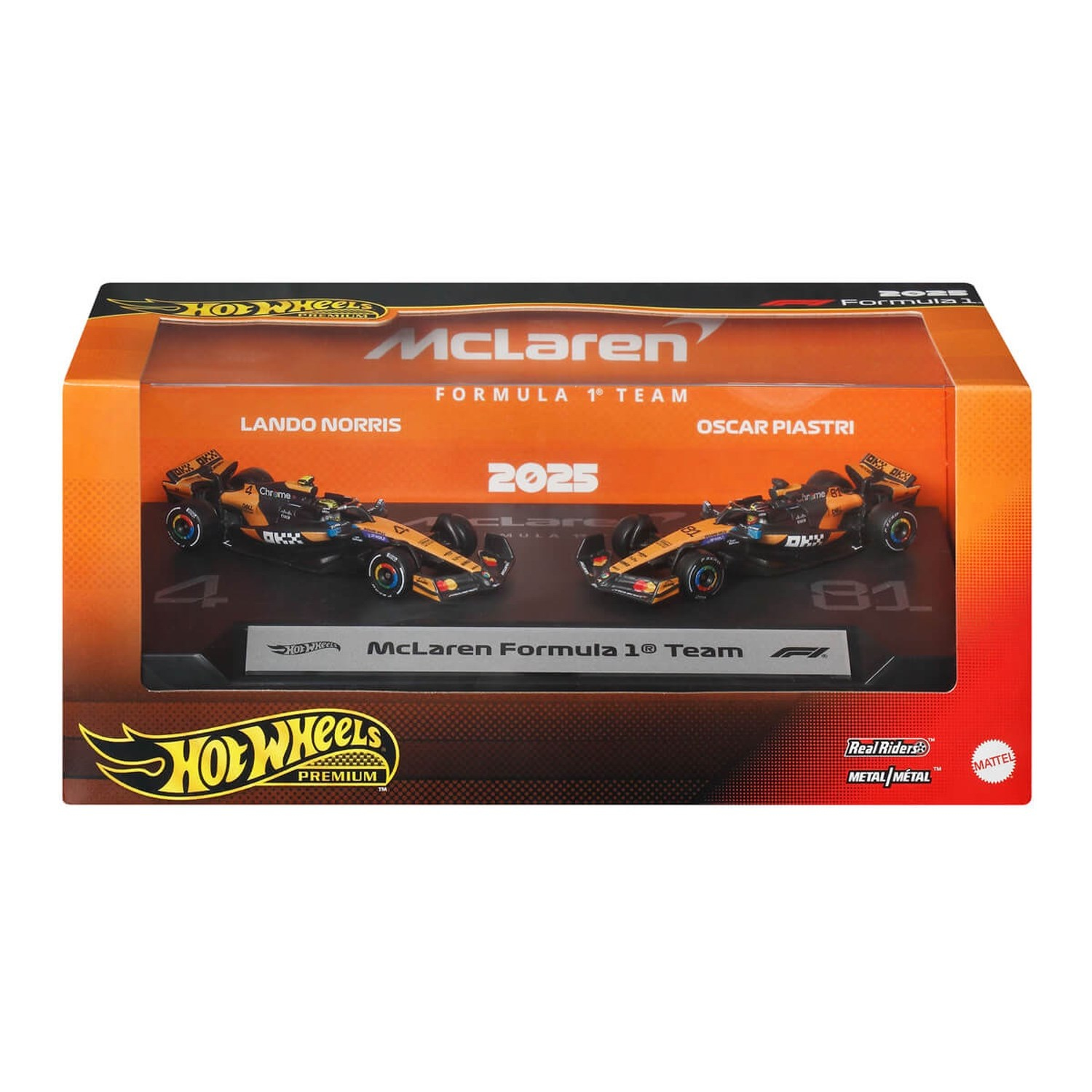 Hot Wheels 1/64 2'li Premium Formula 1 Paketi JMM89 - Mclaren Formula 1 Team