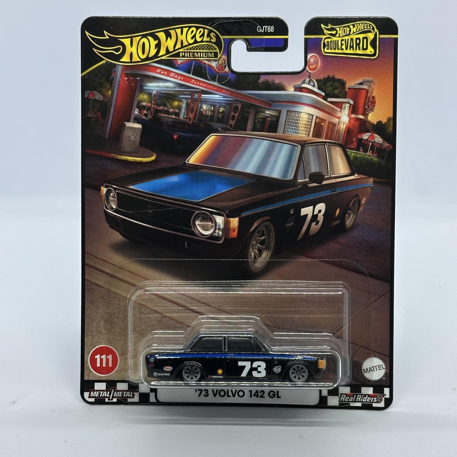 Hot Wheels Premium Boulevard No:111 - '73 Volvo 142 GL