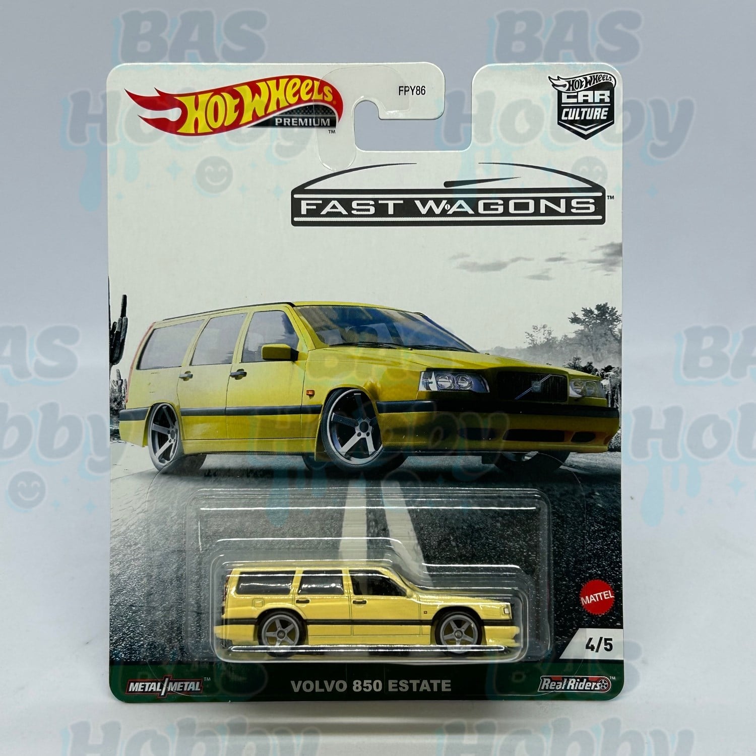 Hot Wheels Premium Car Culture Fast Wagons 1 - Volvo 850 Estate 