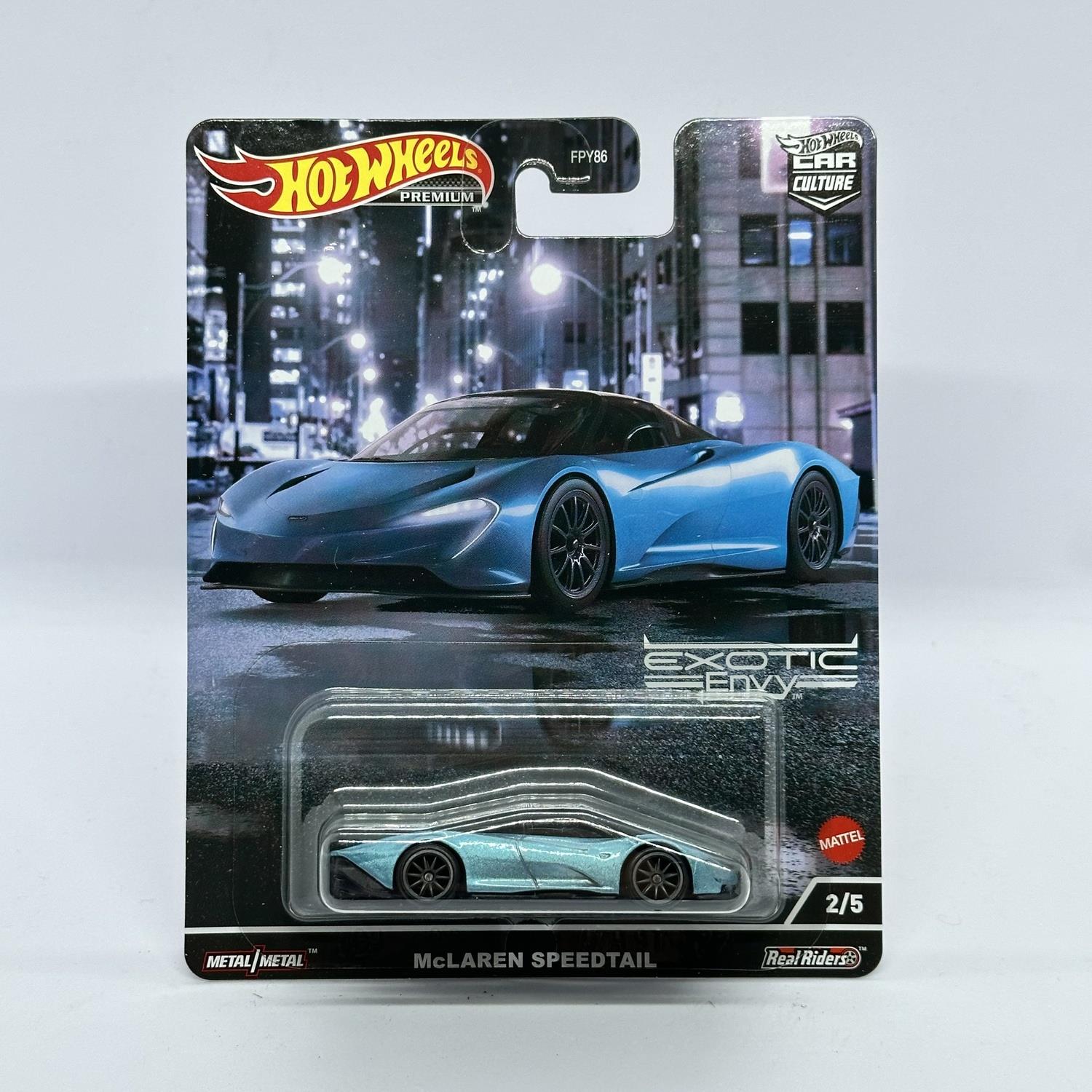Hot Wheels Premium Exotic Envy 1 - McLaren Speedtail
