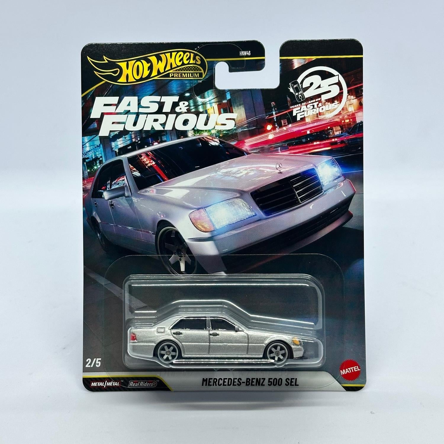 Hot Wheels Premium Fast&Furious 2026 Mix 1 - Mercedes-Benz 500 SEL