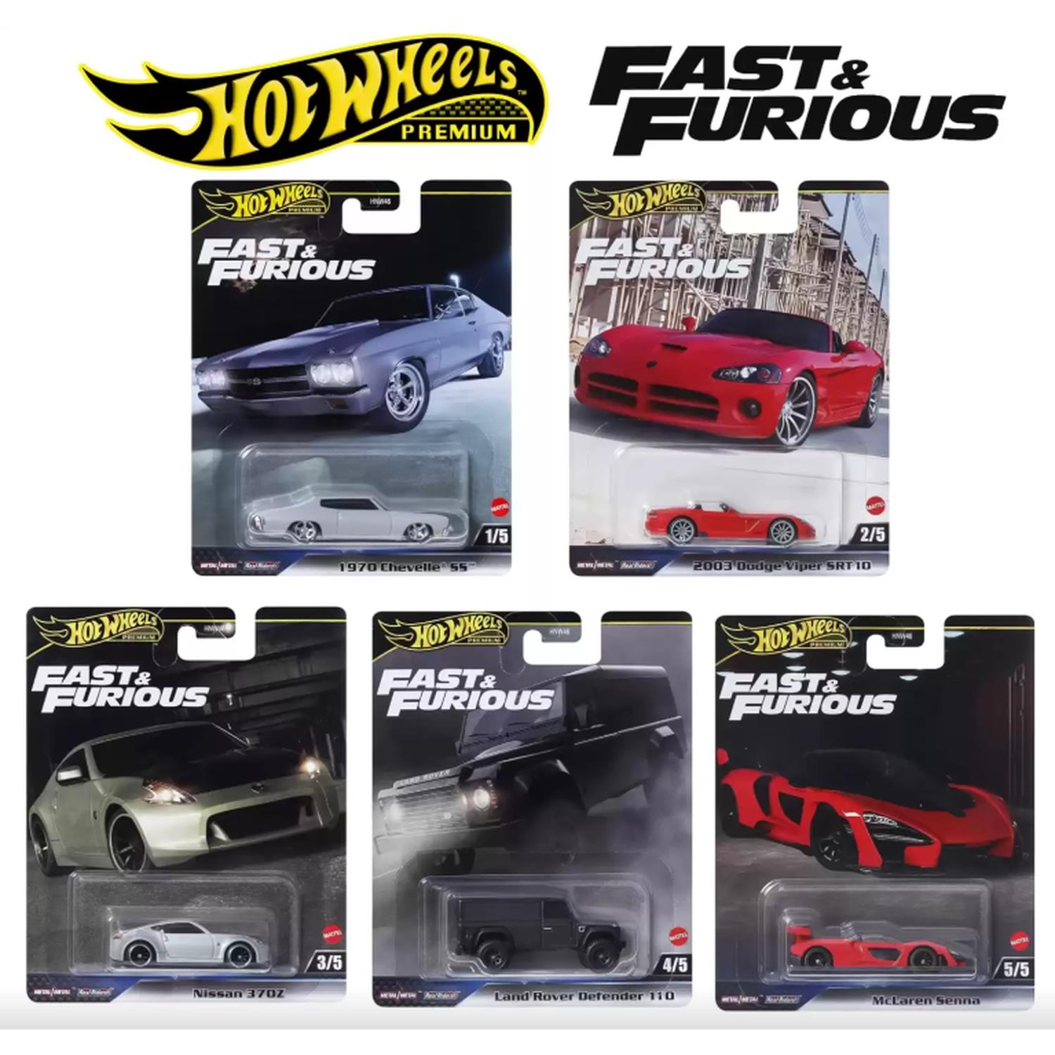 Hot Wheels Premium Fast&Furious Set - 2025 Mix-1