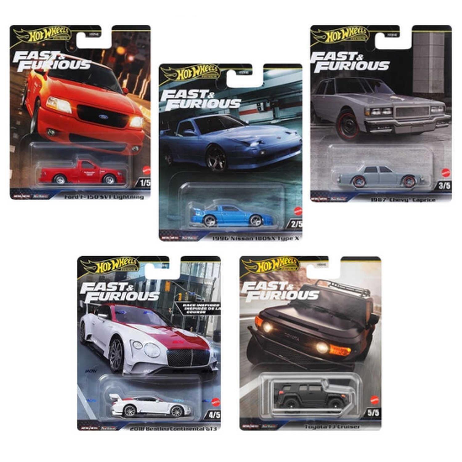 Hot Wheels Premium Fast&Furious Set - 2024 Mix-4
