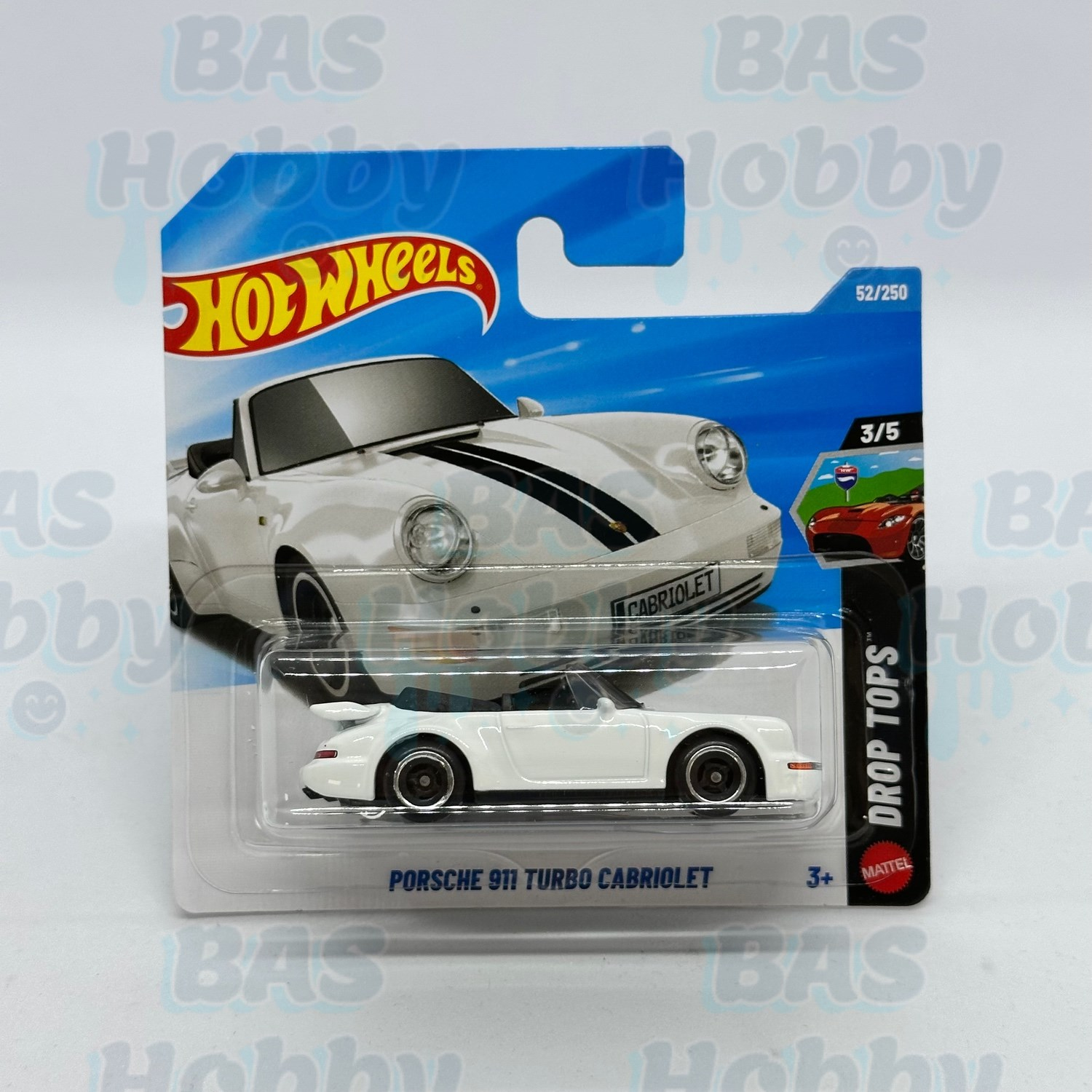 Hot Wheels Regular Drop Tops - Porsche 911 Turbo Cabriolet
