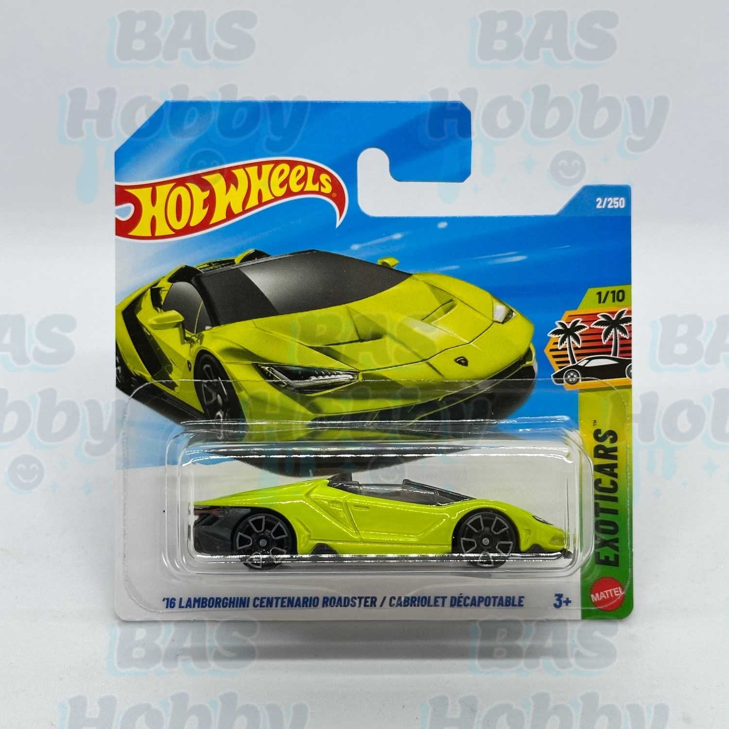 Hot Wheels Regular Exoticars - '16 Lamborghini Centenario Roadster