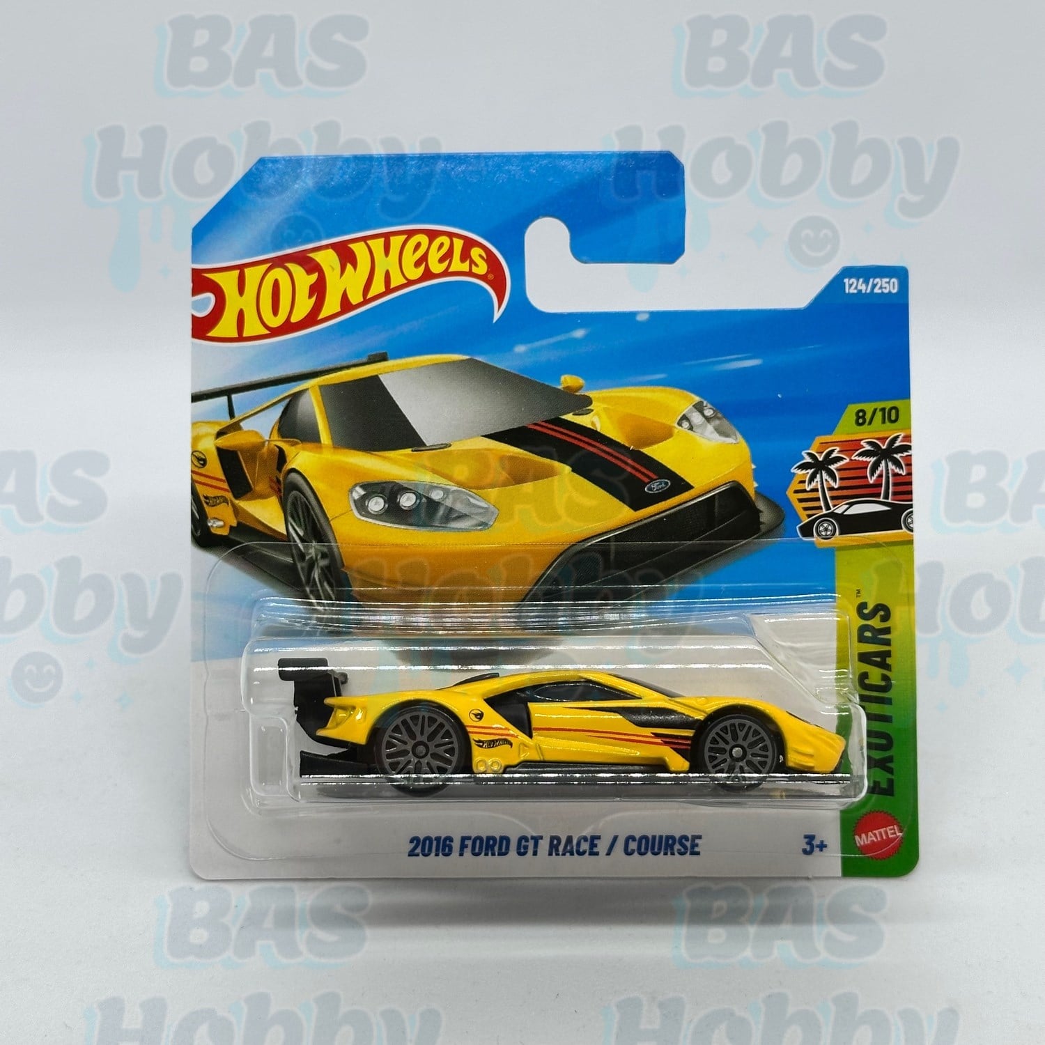 Hot Wheels Regular Exotics - 2016 Ford GT Race (TH)
