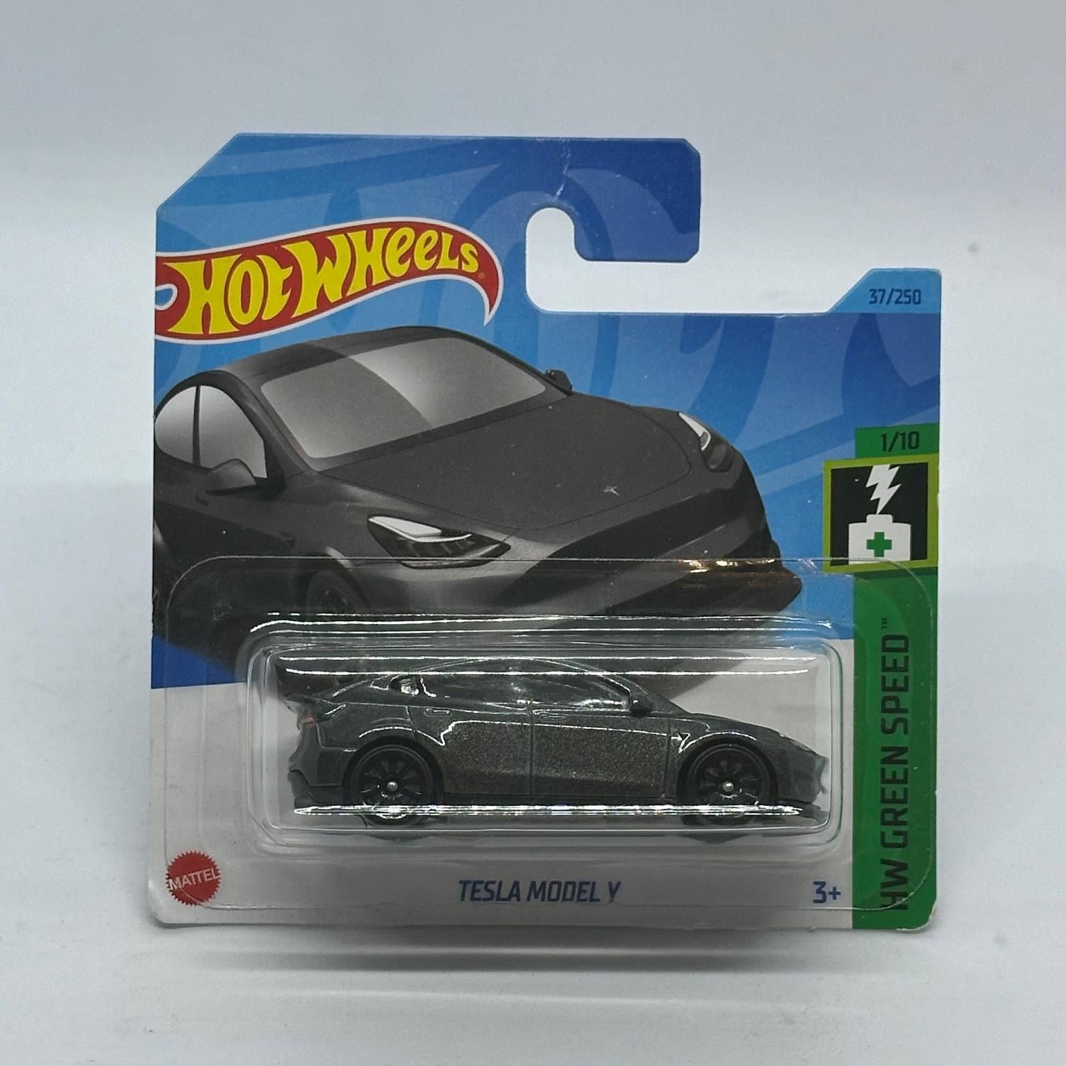 Hot Wheels Regular Green Speed - Tesla Model Y 