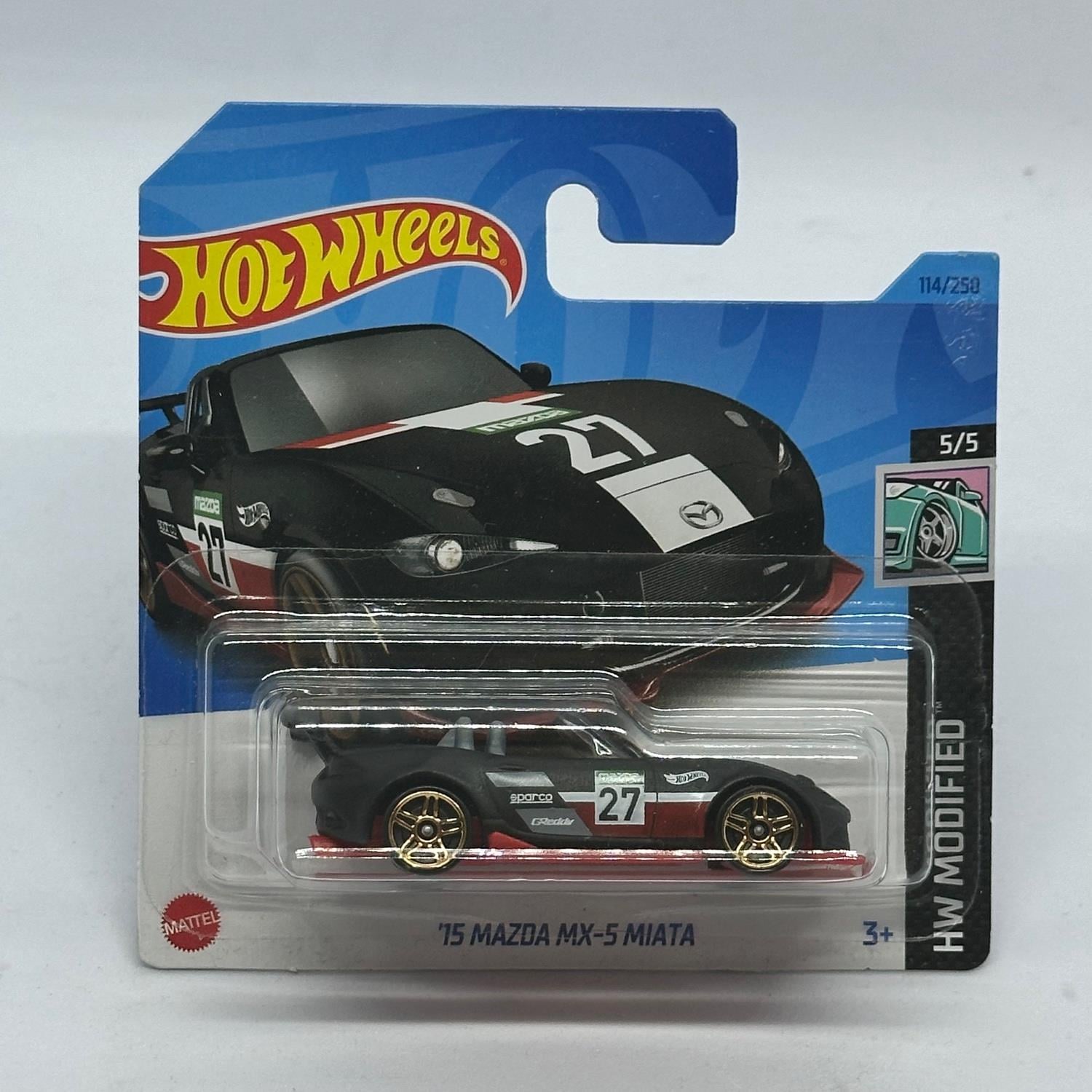 Hot Wheels Regular Modified - '15 Mazda MX-5 Miata 