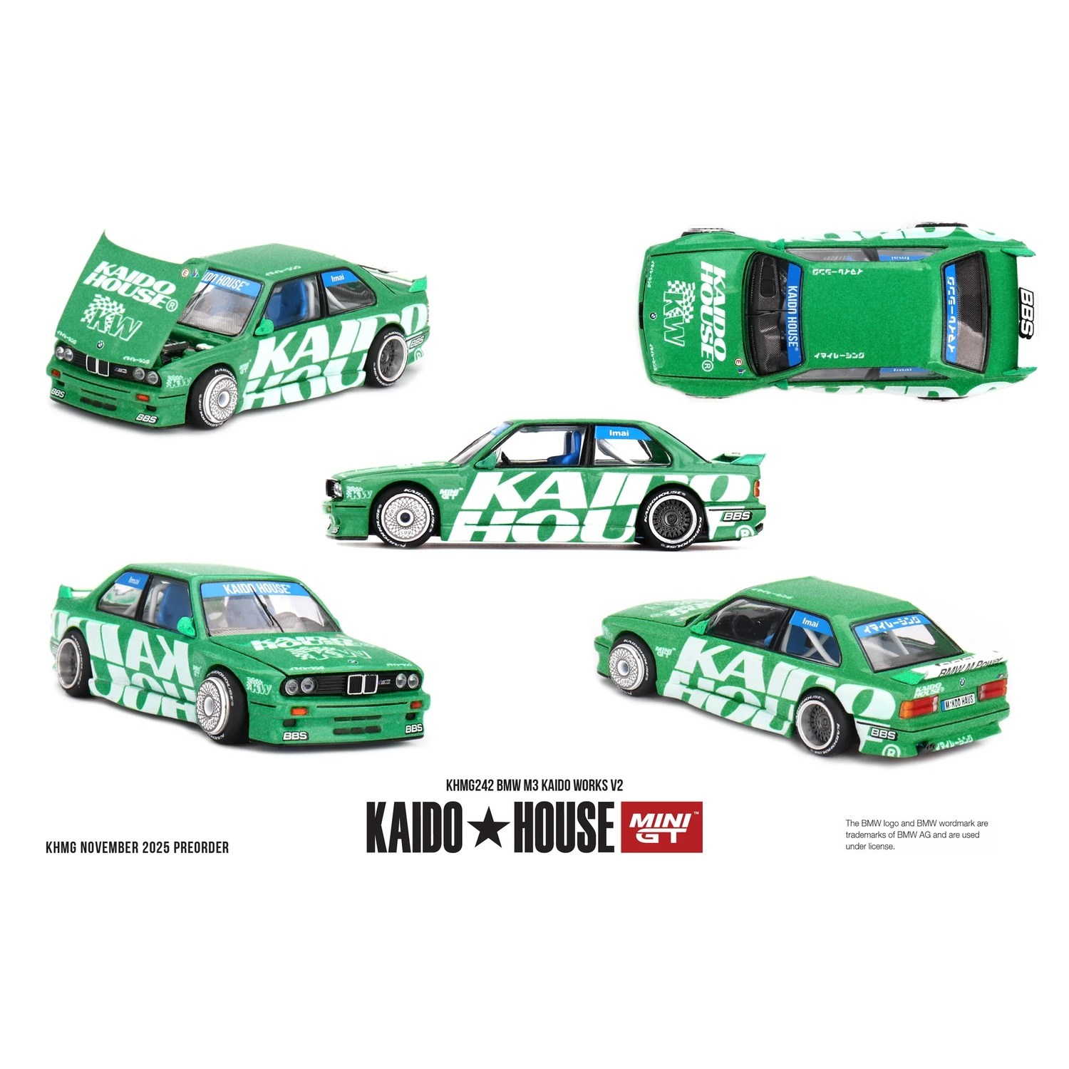 Mini GT x KaidoHouse 1/64 BMW M3 Kaido Works V2 KHMG242