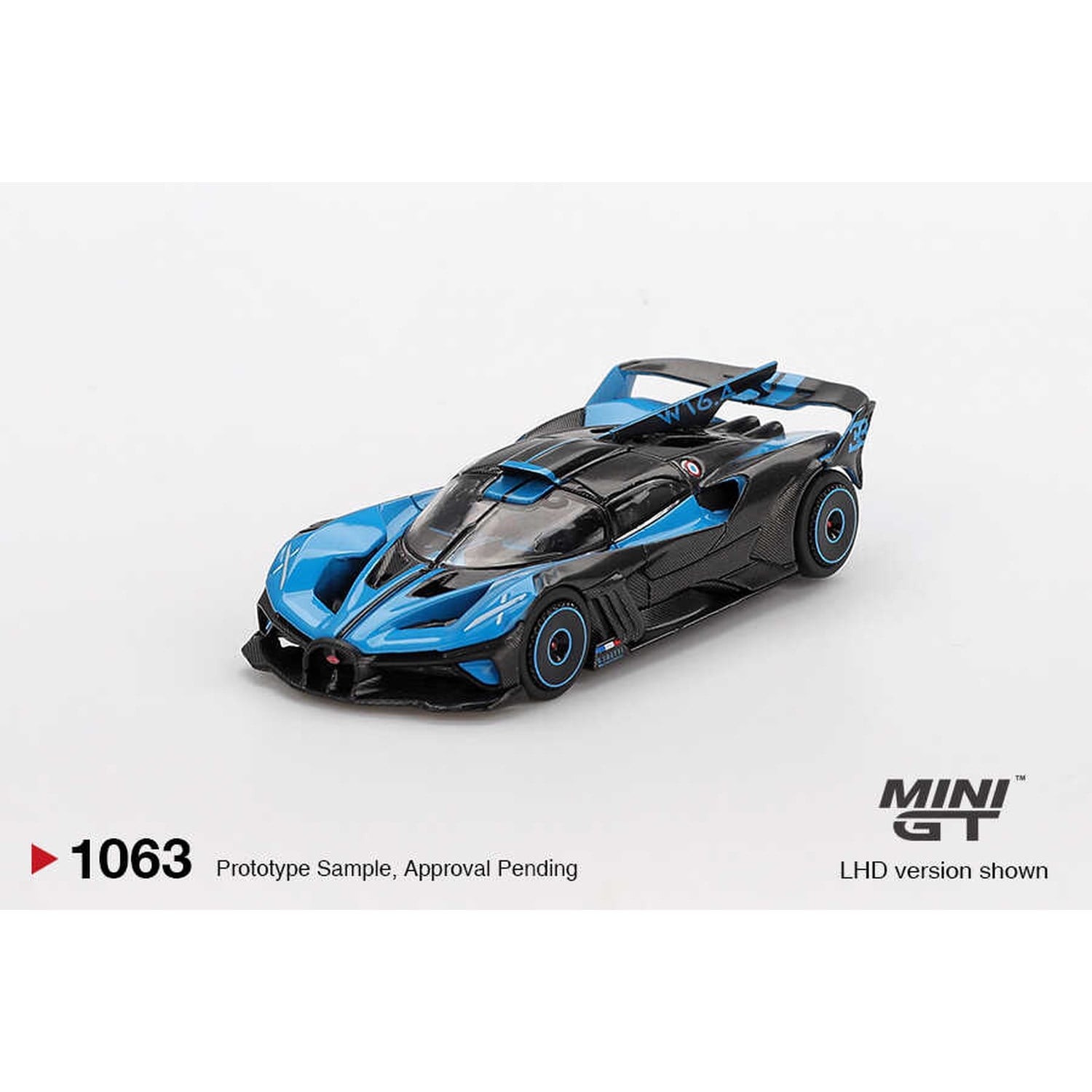 (ÖN SATIŞ) Mini GT 1/64 Bugatti Bolide Presentation MGT01063
