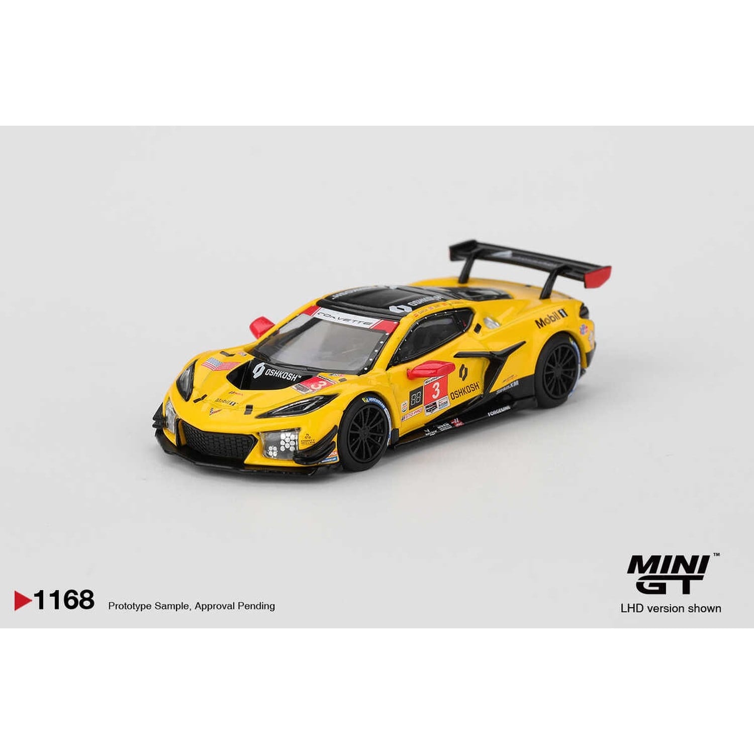 (ÖN SATIŞ) Mini GT 1/64 Chevrolet Corvette Z06 GT3 Corvette Racing by Pratt Miller Motorsports 2025 IMSA Daytona 24 Hrs MGT01168