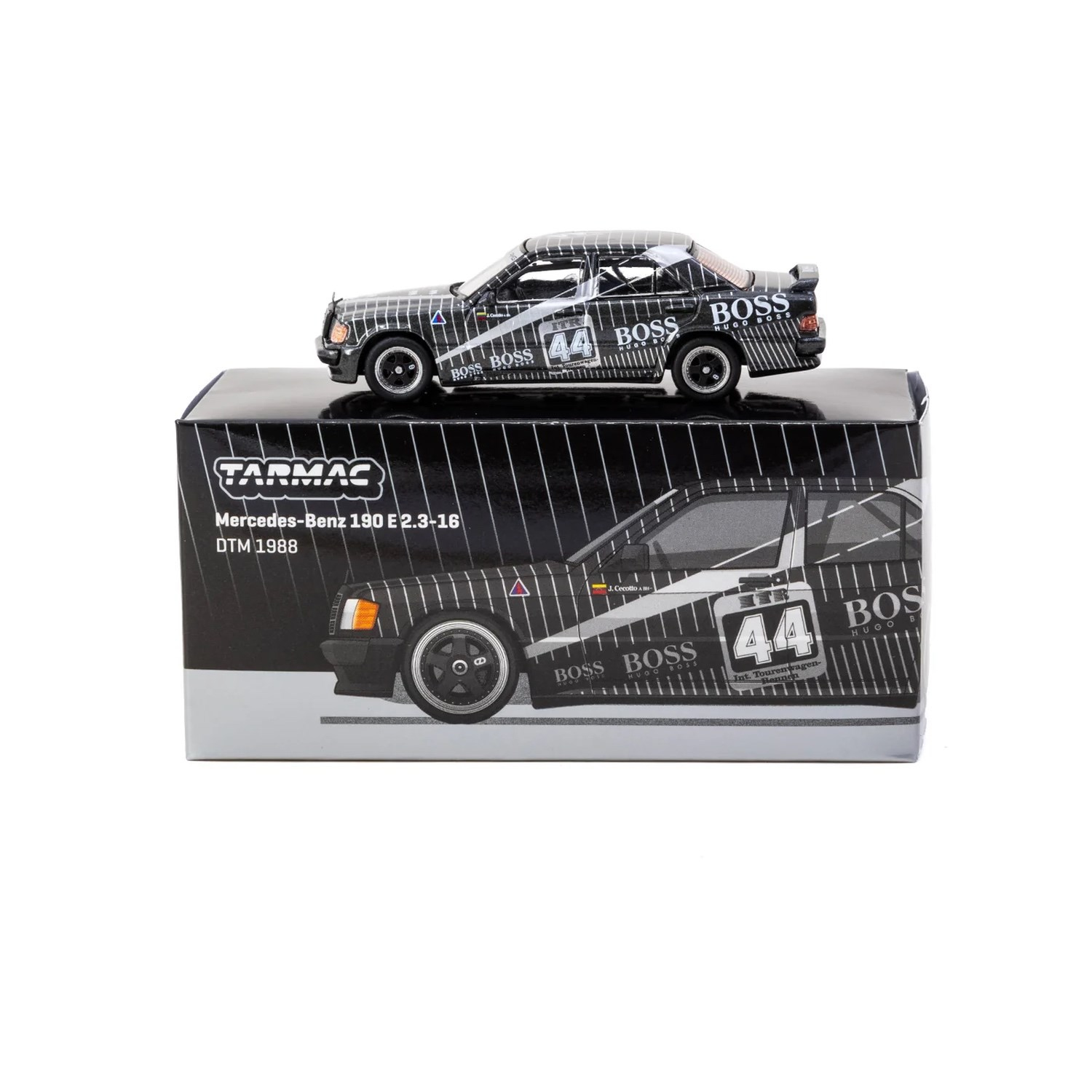 Tarmac Works 1/64 Mercedes-Benz 190 E 2.3-16 DTM 1988 Johnny Cecotto #44 T64G-047-88DTM44