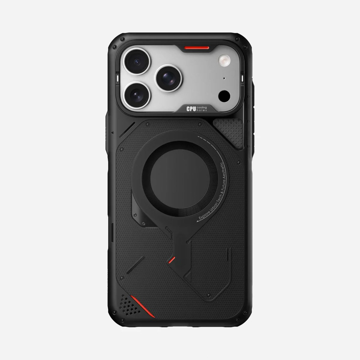 AULUMU iPhone 18 Pro Max Uyumlu MagSafe Özellikli A18 Rugged Kılıf