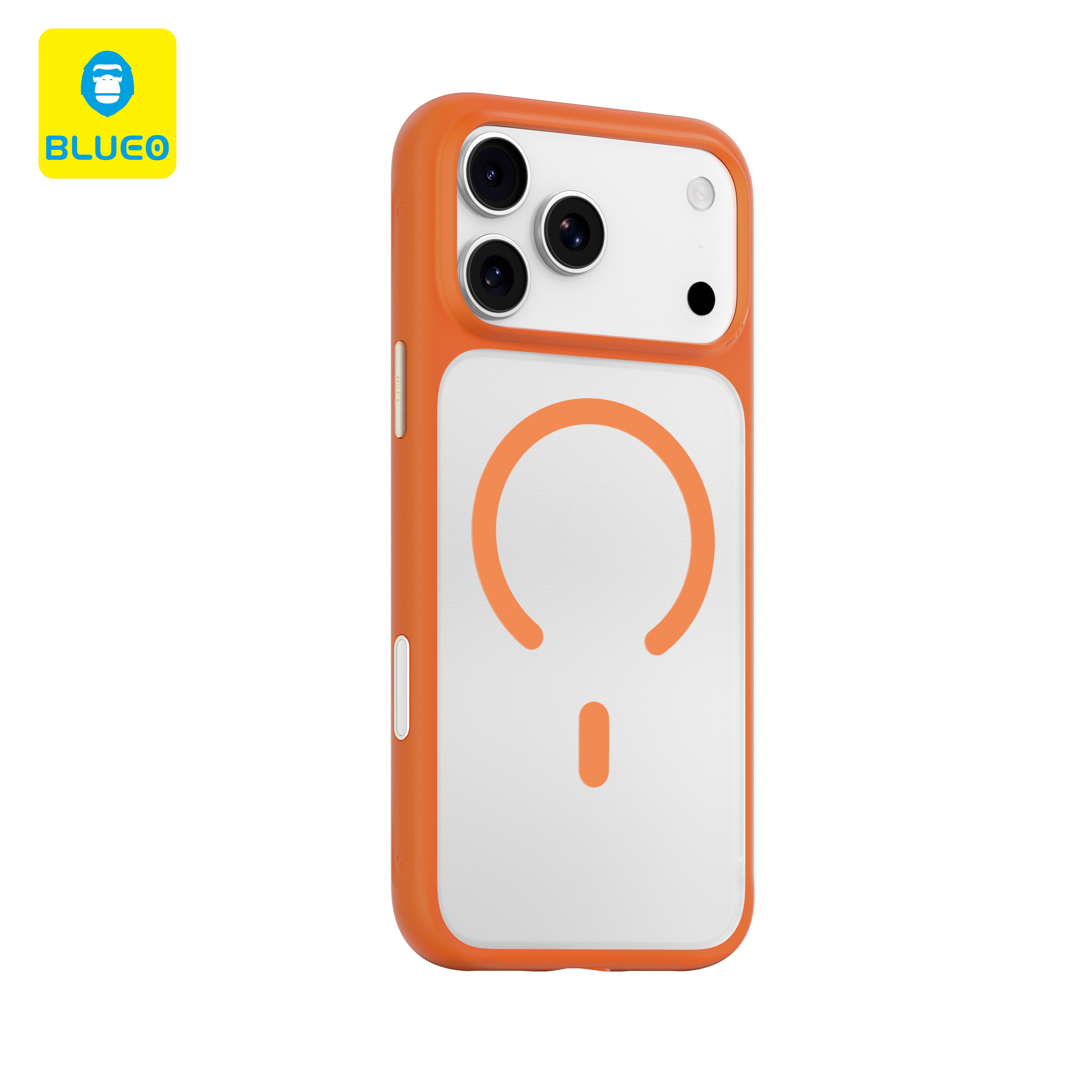 BLUEO Blueo iPhone 17 Pro Max Uyumlu Skin Friendly Frosted Anti-Drop Magsafe Özellikli Kılıf