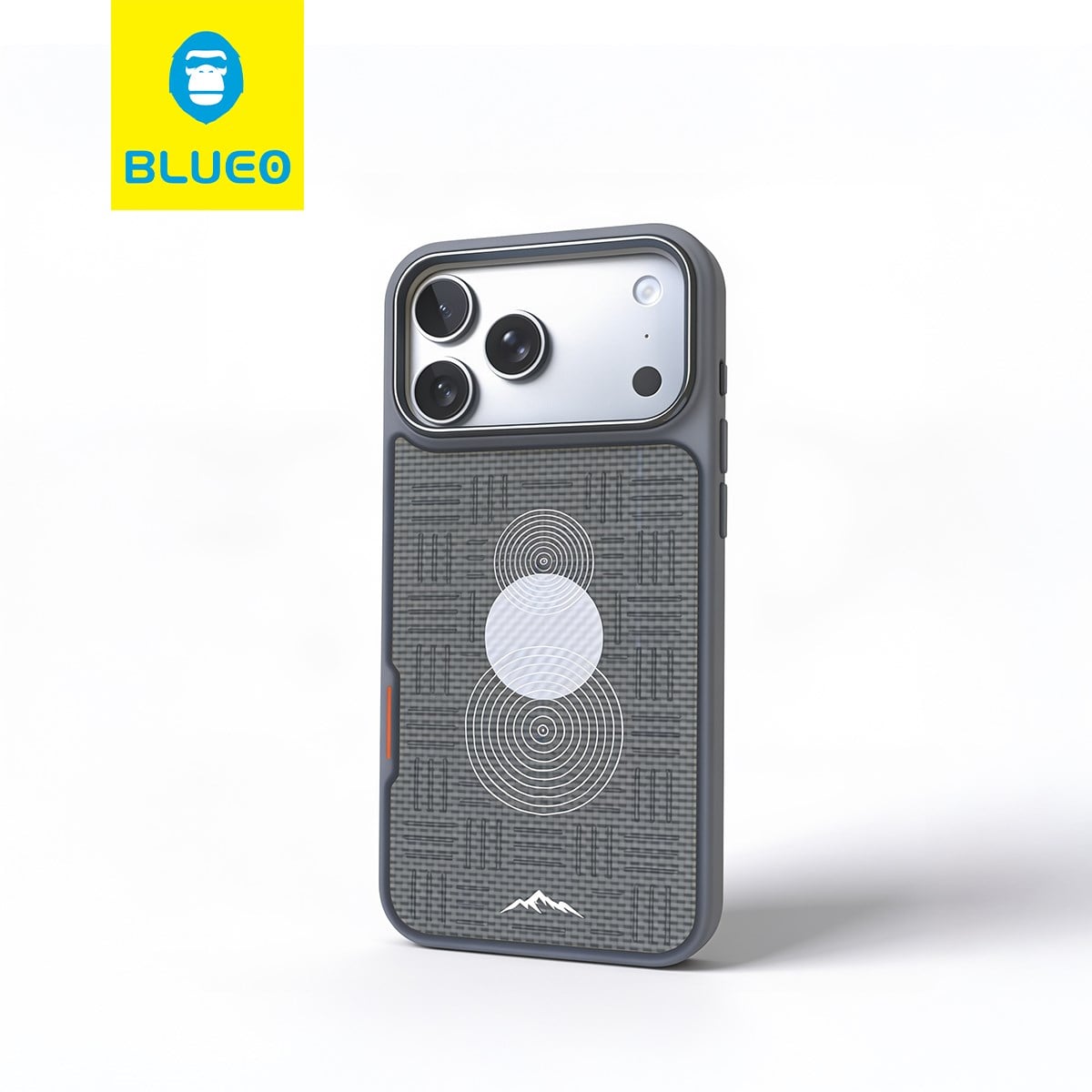 BLUEO Blueo iPhone 17 Pro Uyumlu MagSafe Özellikli Glacier Lightweight Aramid Fiber Case