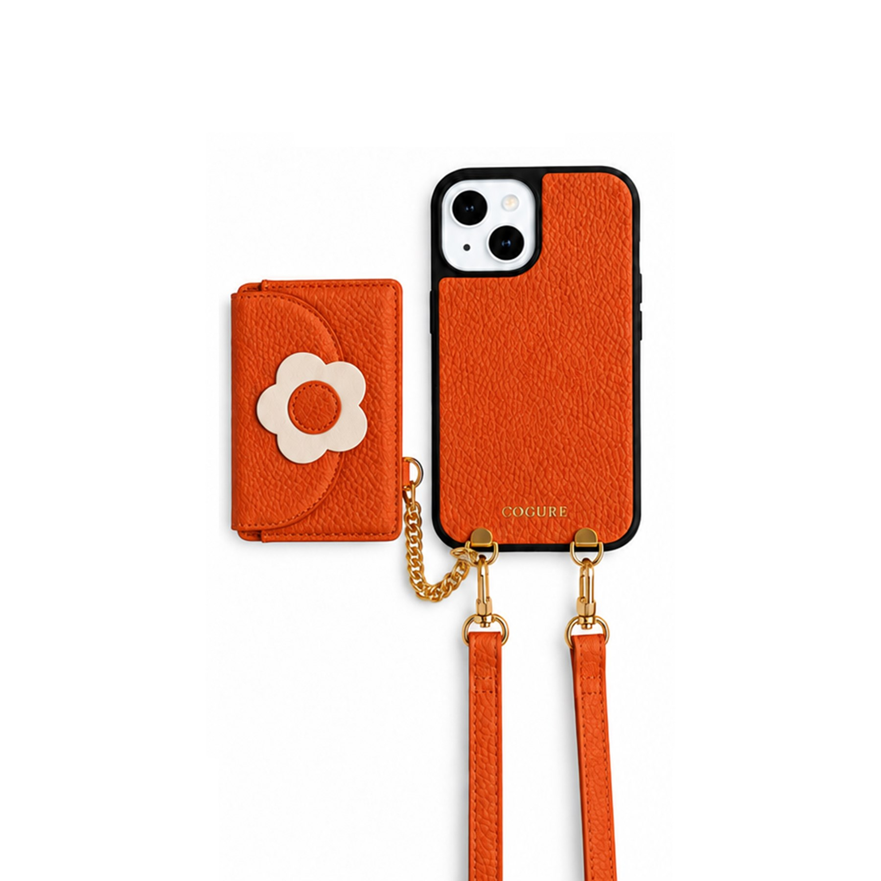 COGURE Kombinlenebilir - iPhone 15 Uyumlu PU Deri MagSafe Kılıf -Hera Serisi | By Bero Lina