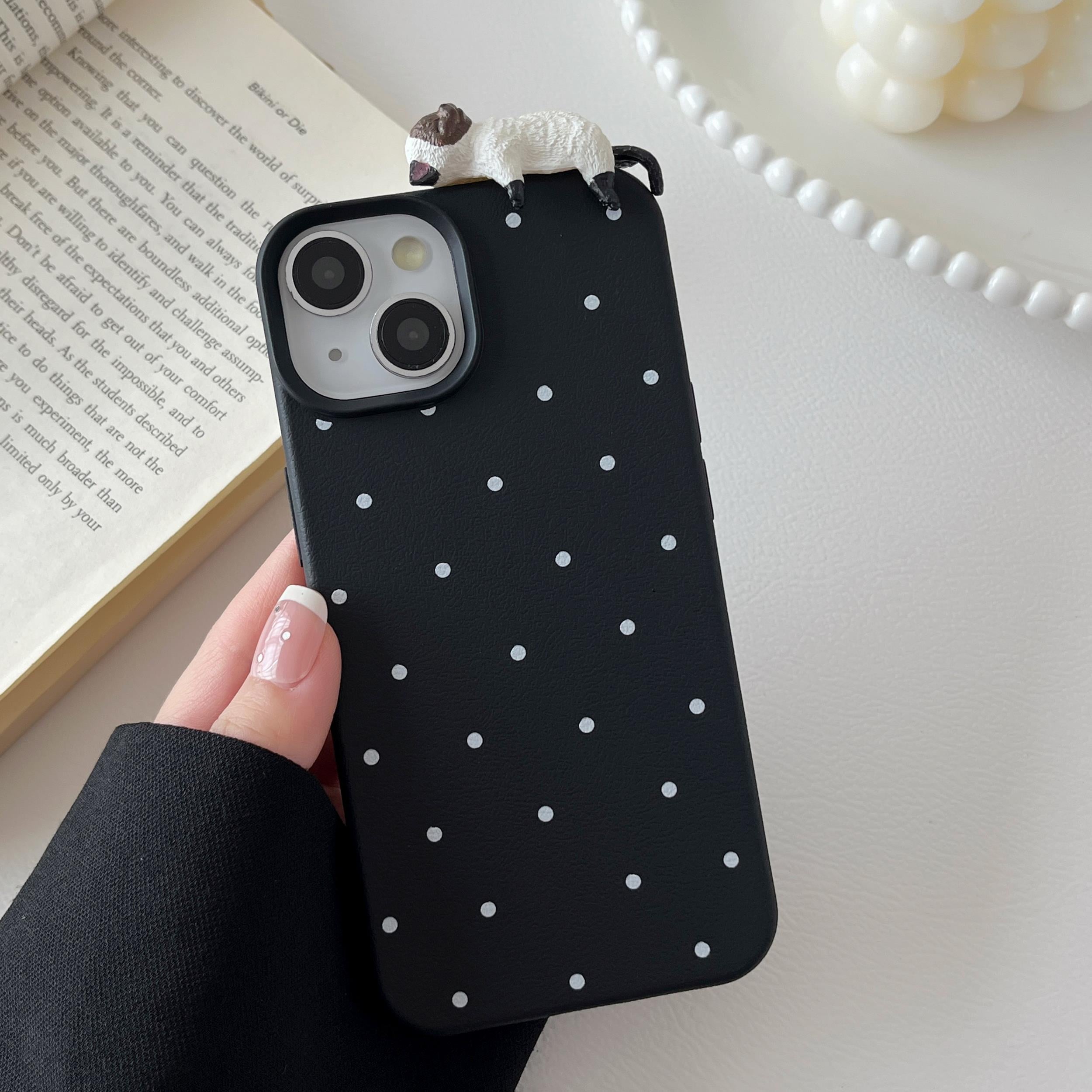 MOPAL iPhone 11 Uyumlu Hayvan Figürlü Benekli Voor Silikon Kılıf