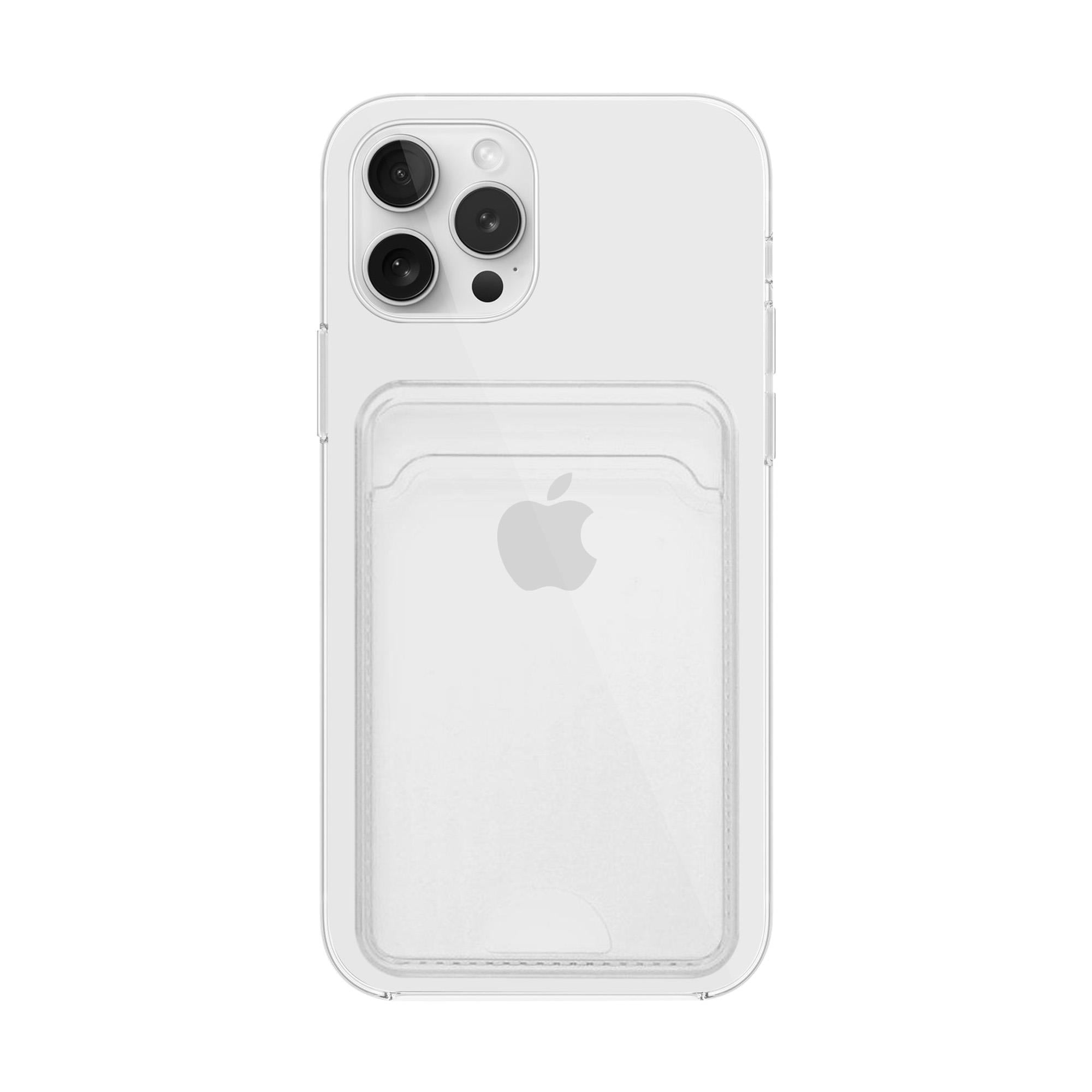 MOPAL iPhone 12 Pro Max Kartlık Detaylı Şeffaf Yuki Silikon Kılıf