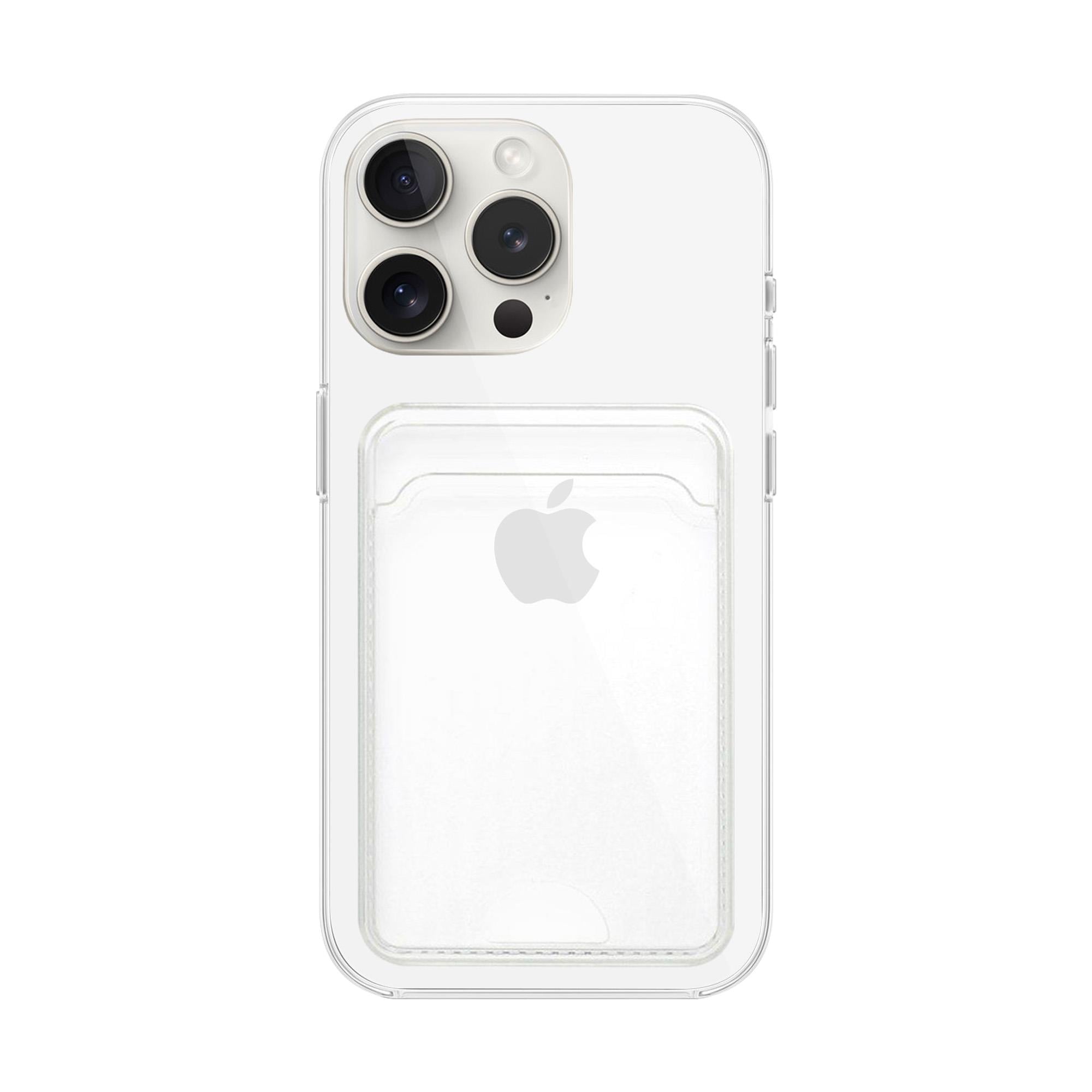 MOPAL iPhone 13 Pro Max Kartlık Detaylı Şeffaf Yuki Silikon Kılıf