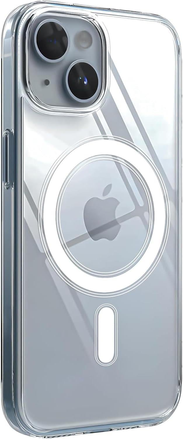 MOPAL iPhone 14 Plus MagSafe Özellikli Şeffaf IQ Silikon Kılıf
