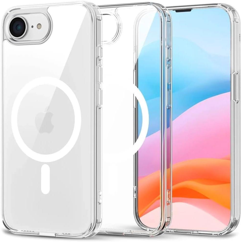 MOPAL iPhone 16E MagSafe Özellikli Şeffaf IQ Silikon Kılıf